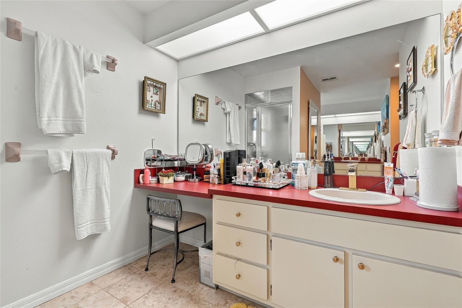 separate his and hers vanities - 9896 DOMINGO DR, BROOKSVILLE