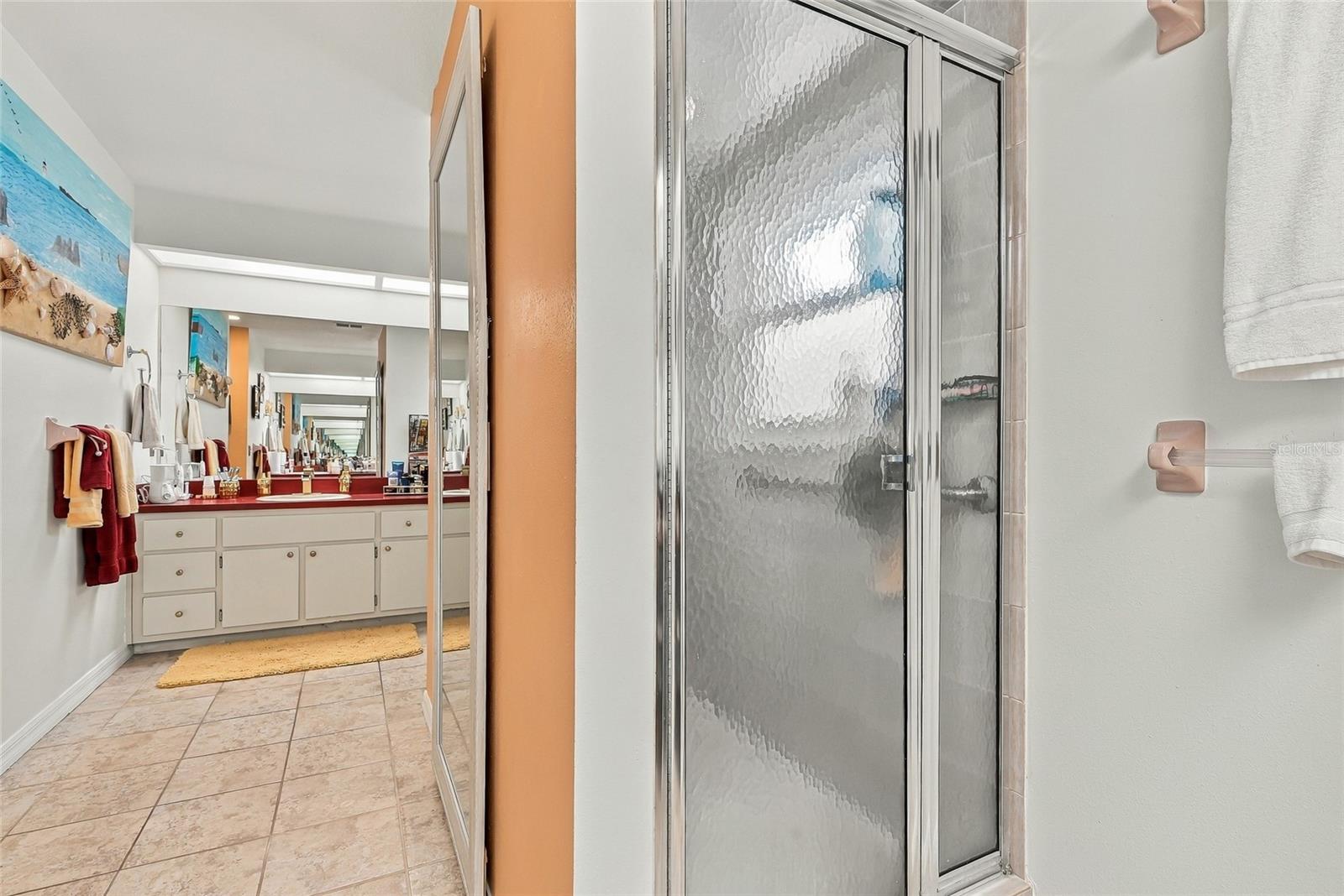 Master Walk-In Shower - 9896 DOMINGO DR, BROOKSVILLE