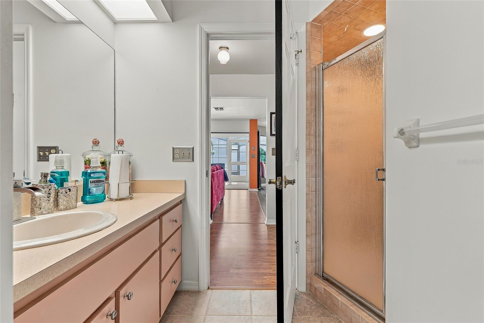 Bathroom 2 with walk-in showerr - 9896 DOMINGO DR, BROOKSVILLE