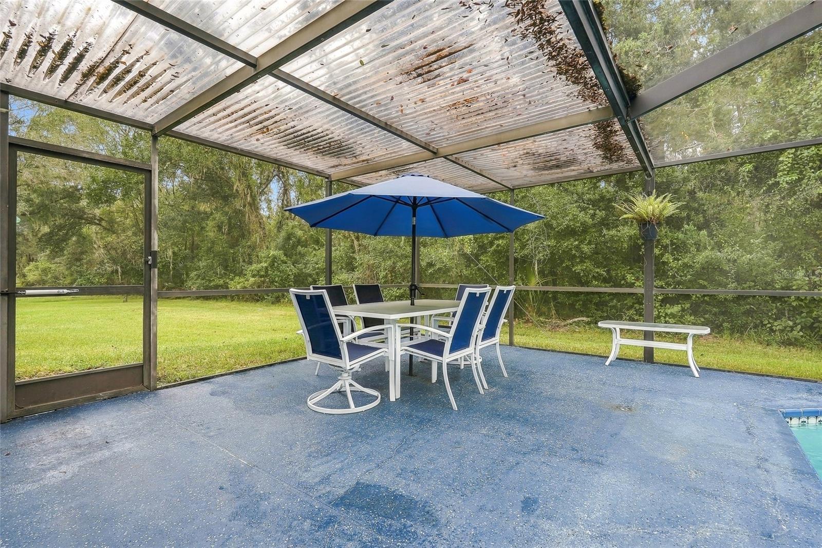 Covered Outdoor Patio - 9896 DOMINGO DR, BROOKSVILLE