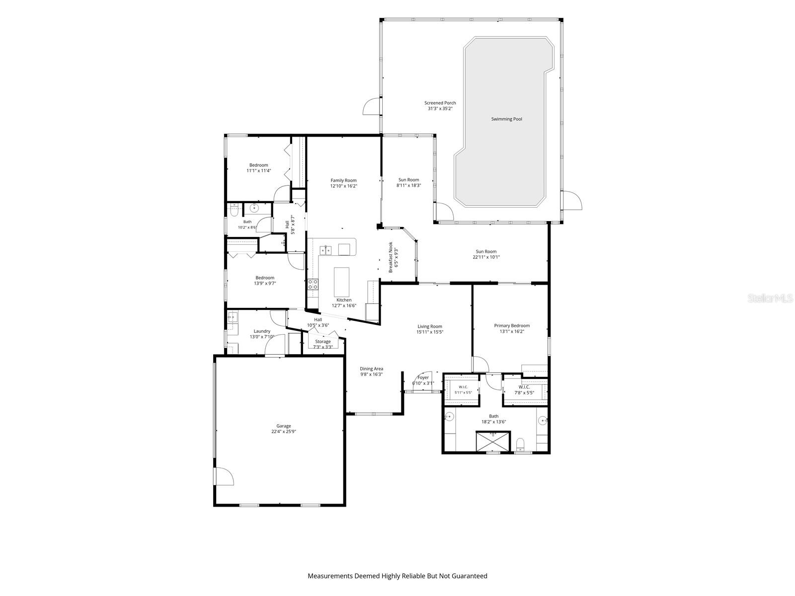 Dimensions are approximate and it is up to buyer and buyers agent to verify** - 9896 DOMINGO DR, BROOKSVILLE