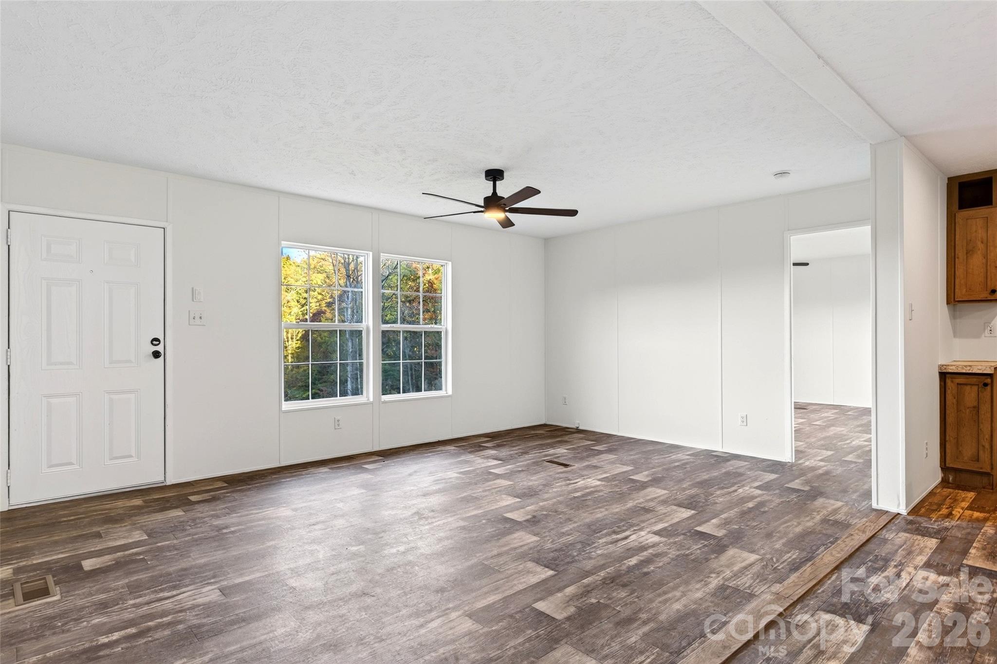 Living Room inside the front door - 574 Hodges Creek Drive, Old Fort