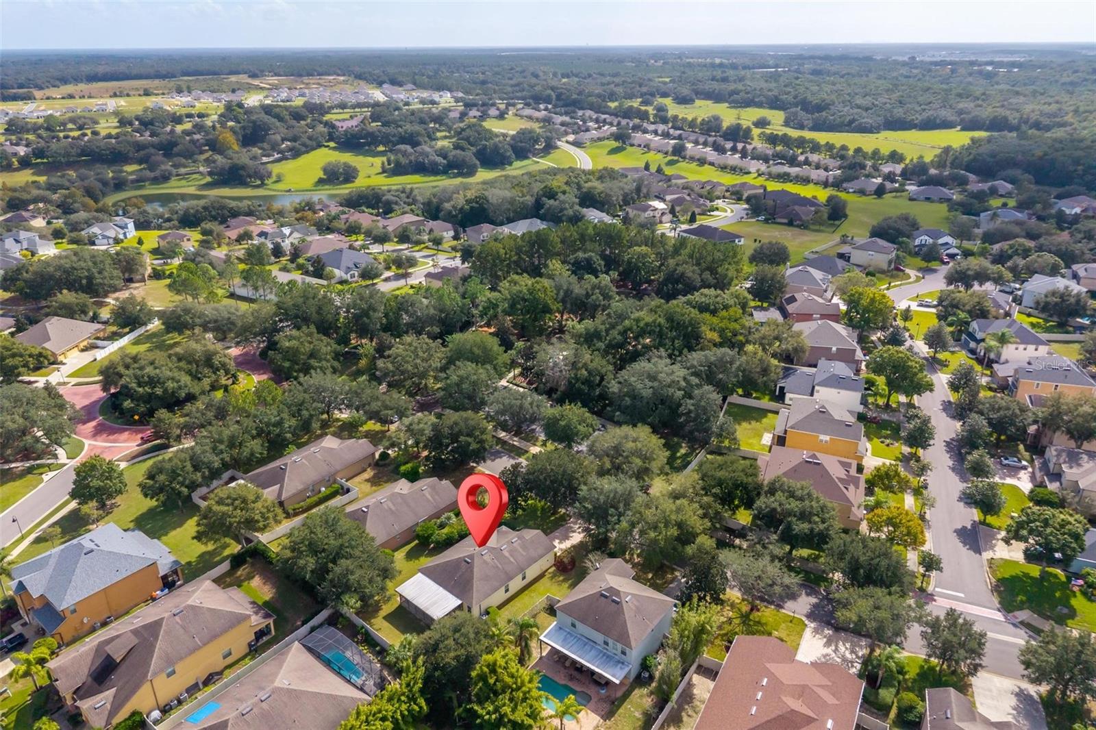 Aerial View - 21413 SULLIVAN RANCH BLVD, MOUNT DORA
