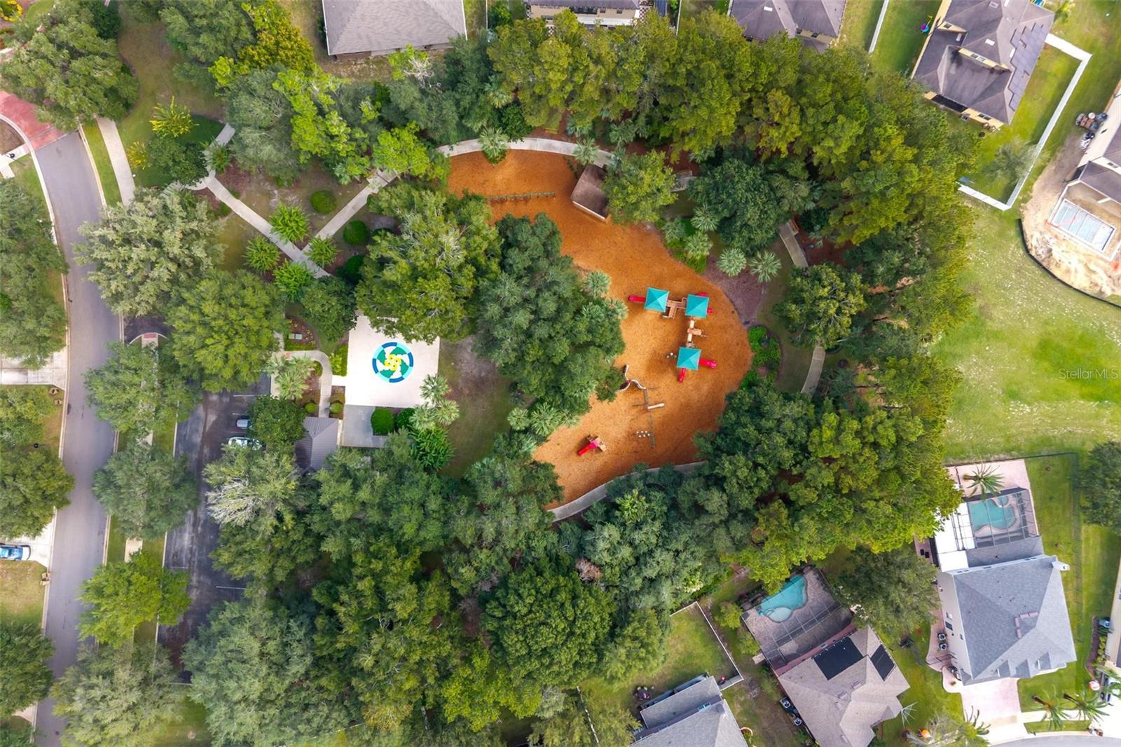 Aerial View of Playground - 21413 SULLIVAN RANCH BLVD, MOUNT DORA