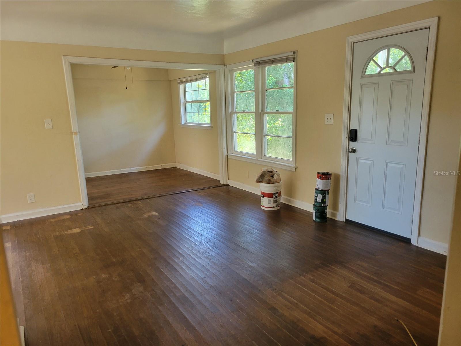 living room view from hall - 1910 23RD AVE N, ST PETERSBURG