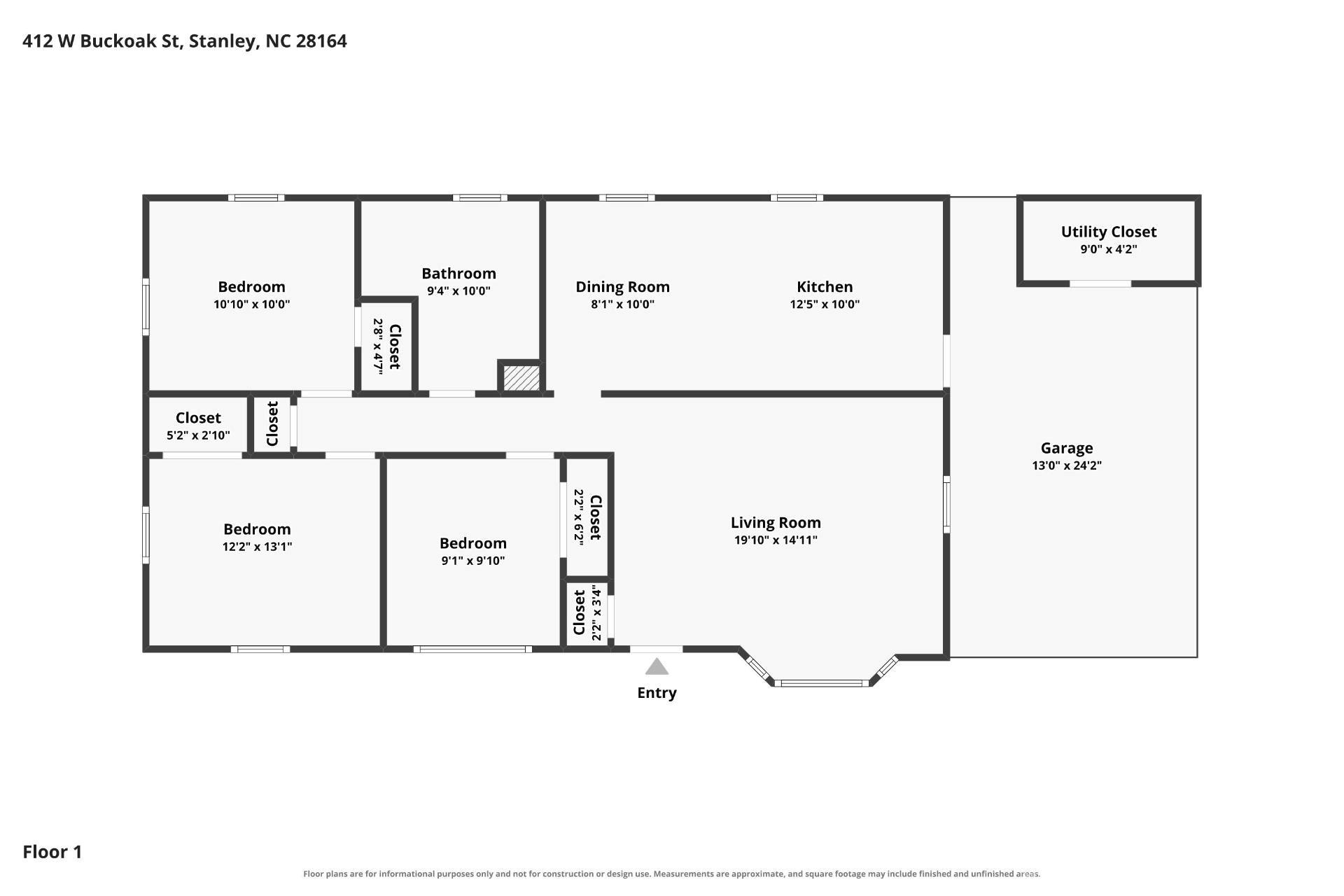 Single Family Residence at 412 Buckoak Street, Stanley, photo 15 of 15