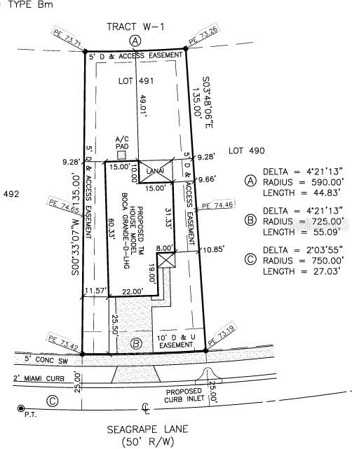 5691 Seagrape Lane Plot Plan - 5691 SEAGRAPE LN, KISSIMMEE