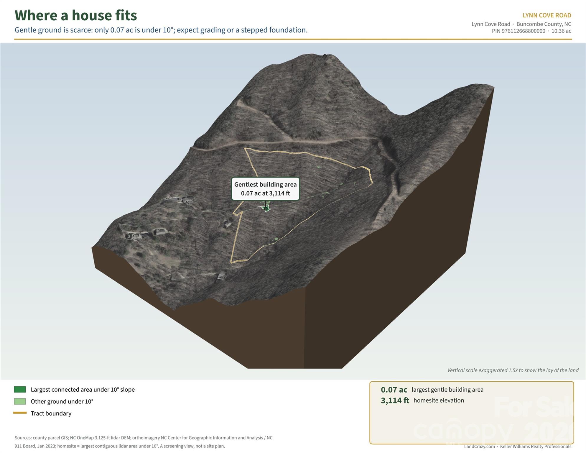 Potential homesite - 99999 Lynn Cove Road, Asheville