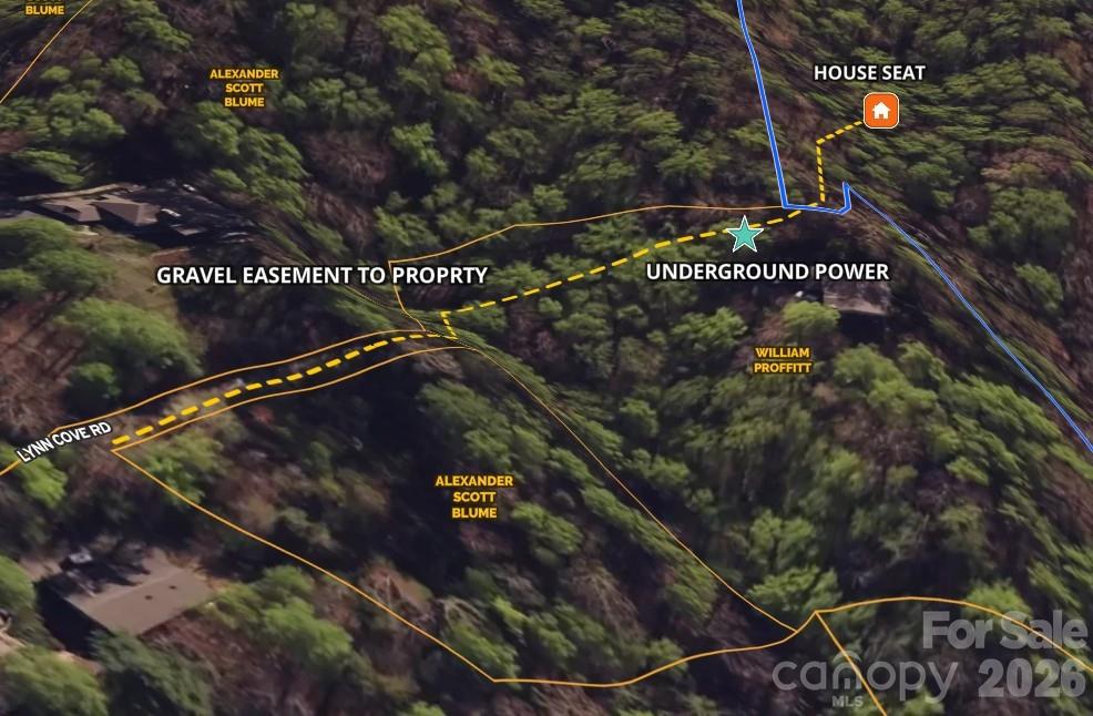 Easement and access to Power - 99999 Lynn Cove Road, Asheville