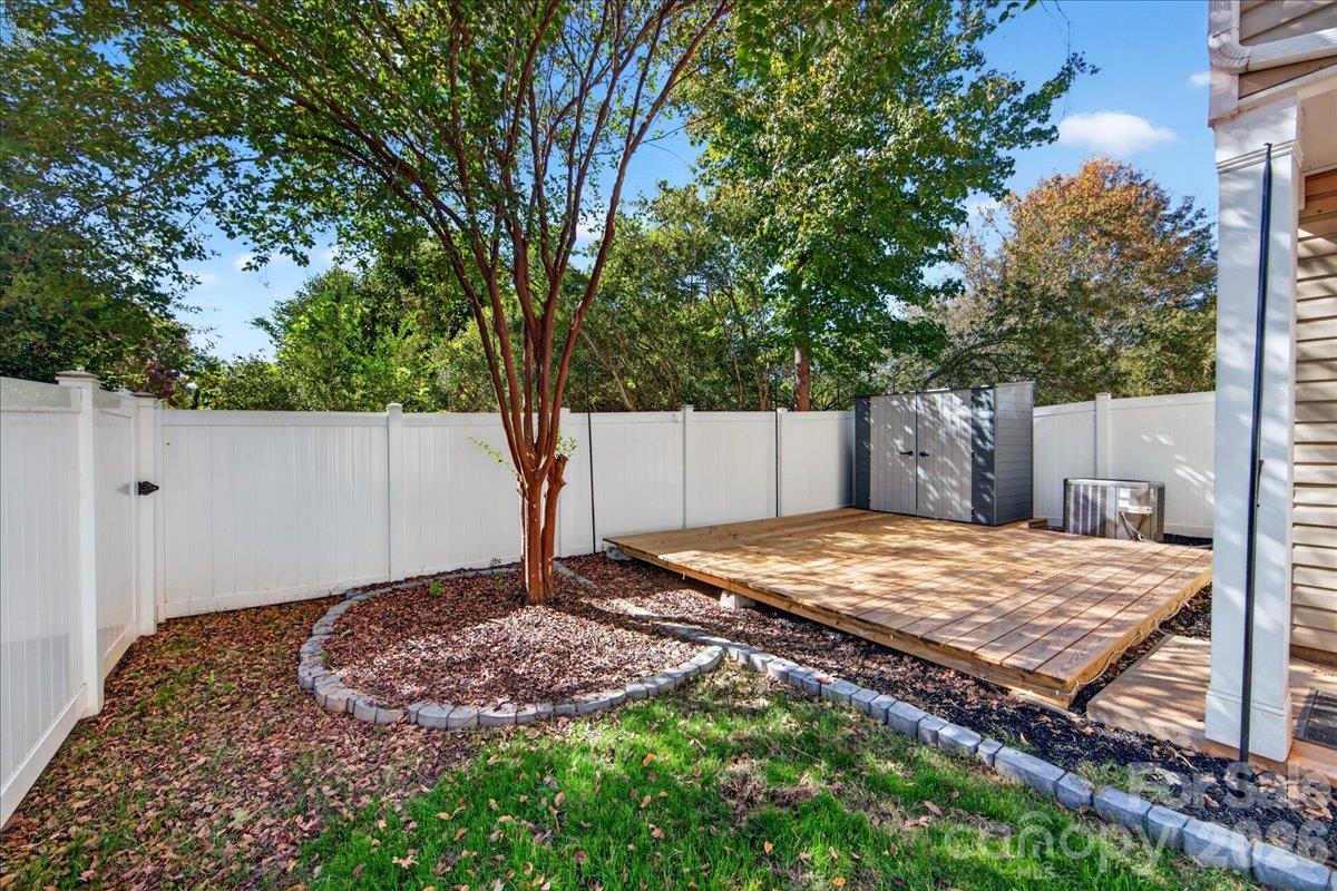 Private fenced backyard - 7053 Broughton Lane, Indian Land