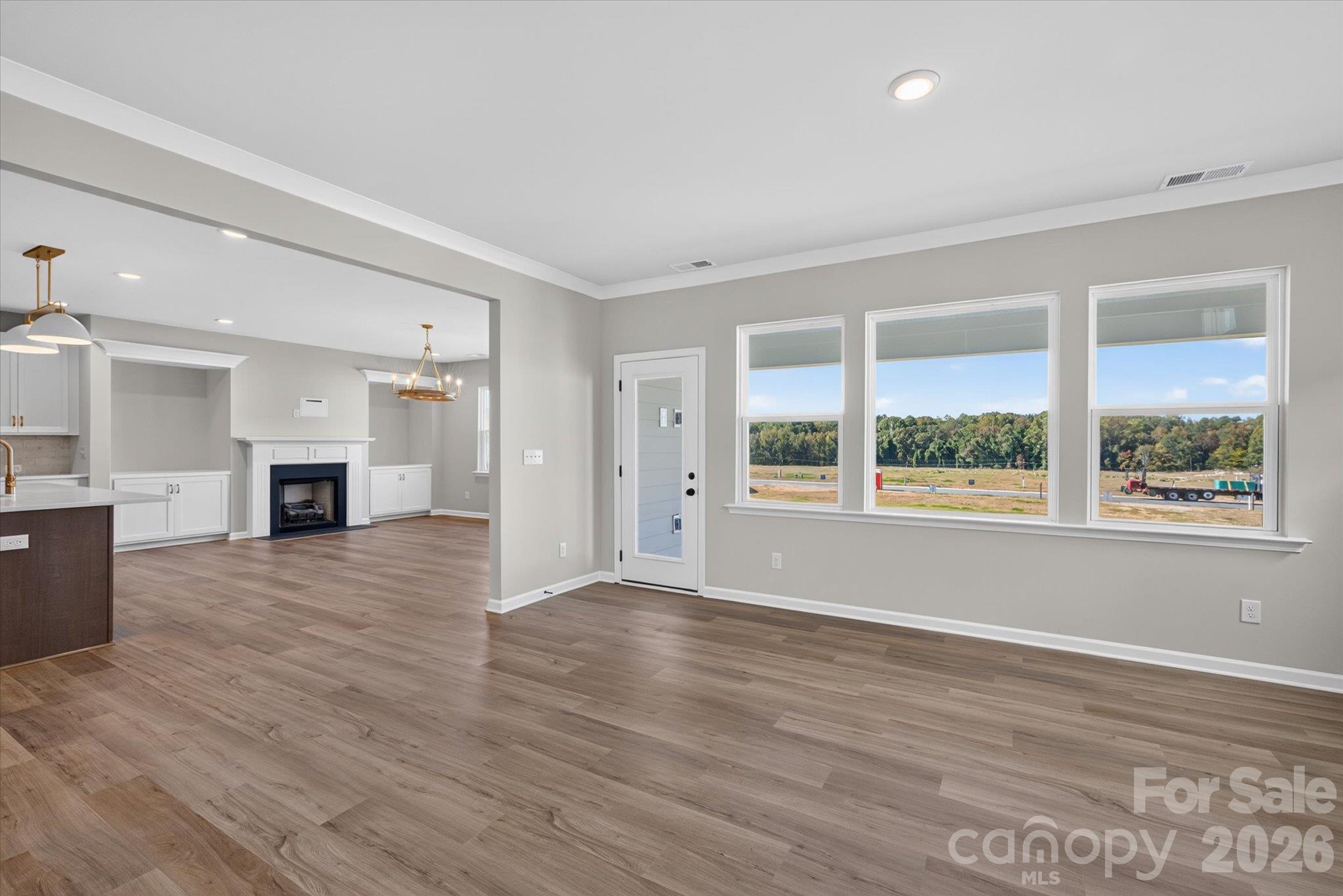 Dining/Kitchen/Family Room - 119 Cartington Way, Mooresville