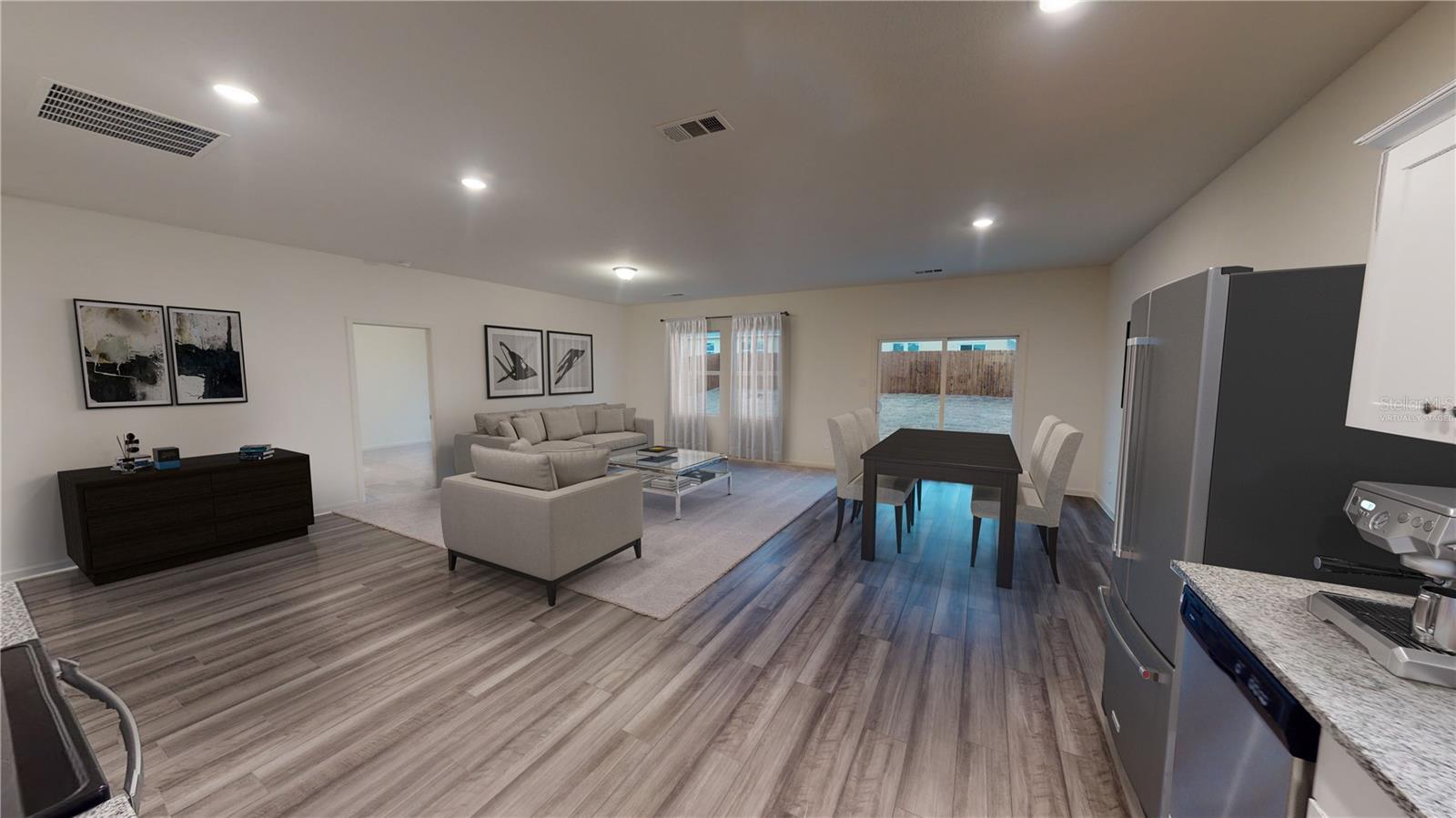 Virtually Staged - 2444 GREY HAWK DR, KISSIMMEE