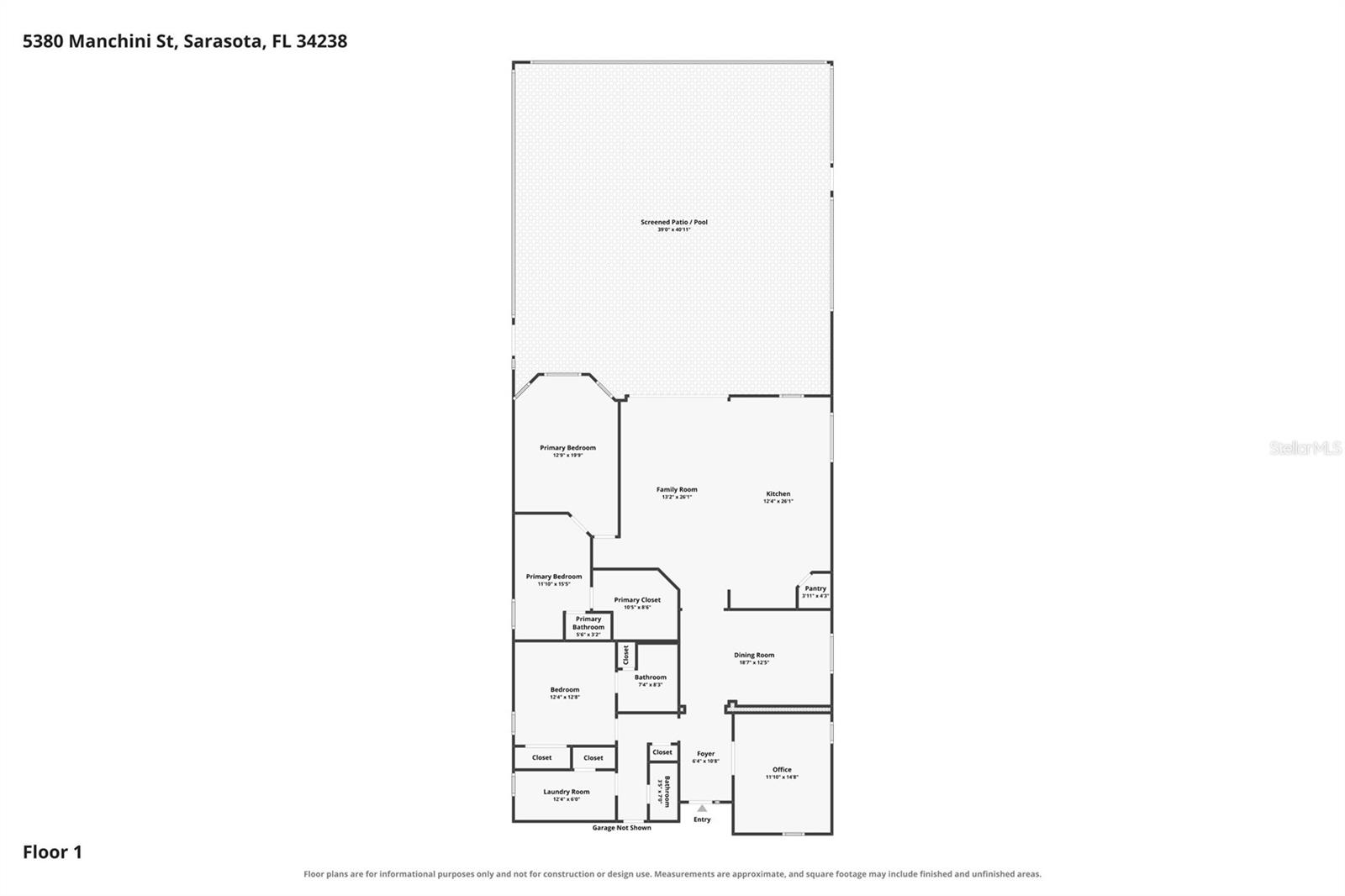 Single Family Residence at 5380 MANCHINI ST, SARASOTA, photo 82 of 100