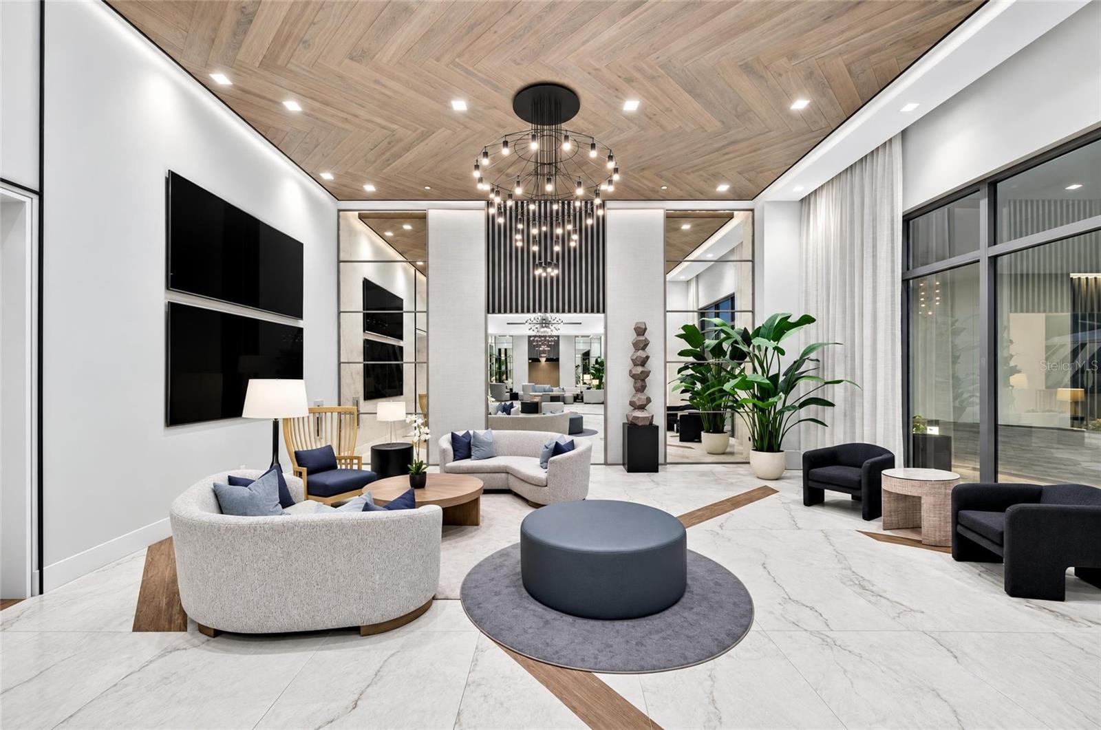Main Lobby Left View - 301 1ST ST S #1004, ST PETERSBURG