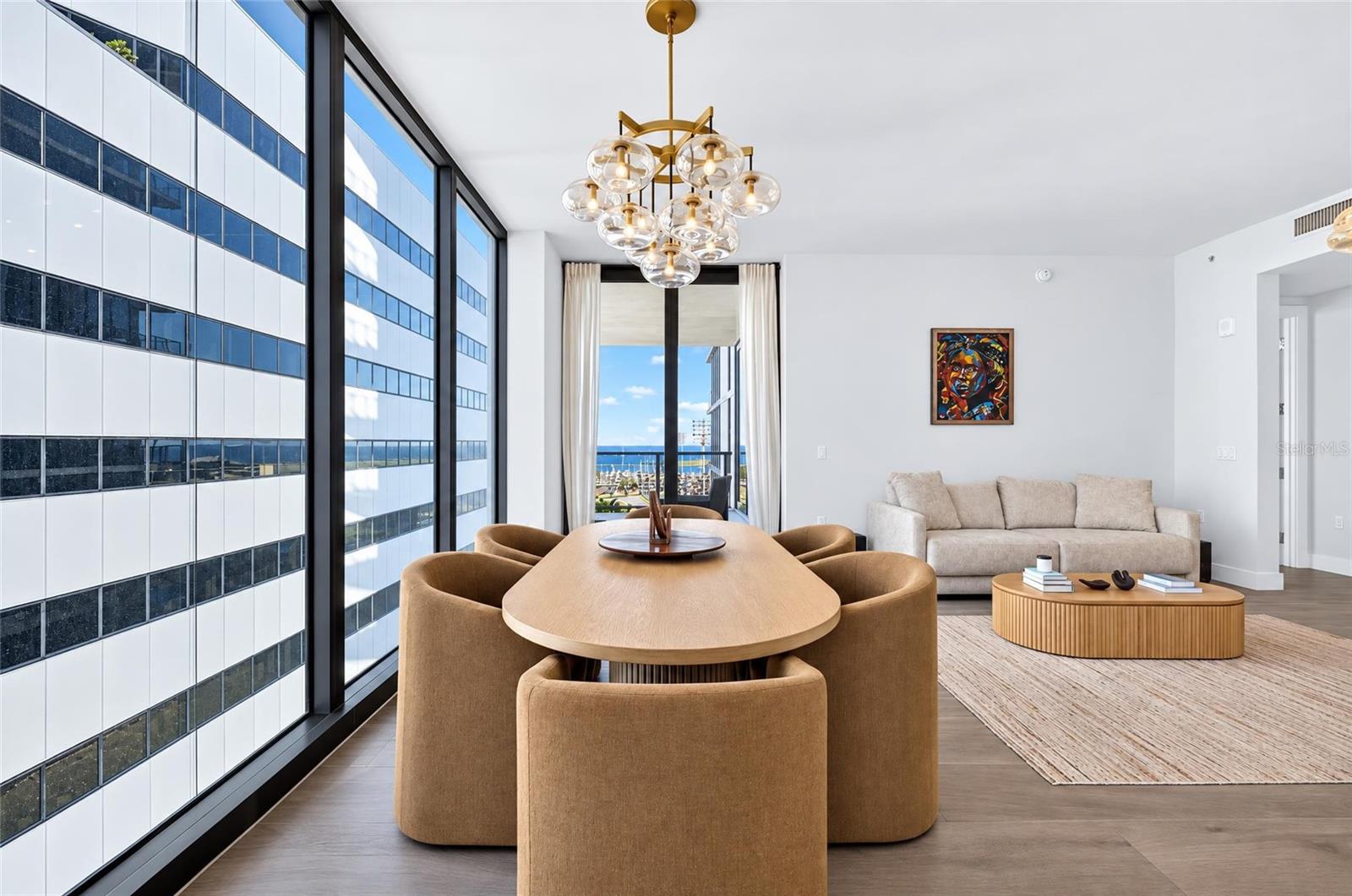 Dining Room View West Terrace - 301 1ST ST S #1004, ST PETERSBURG