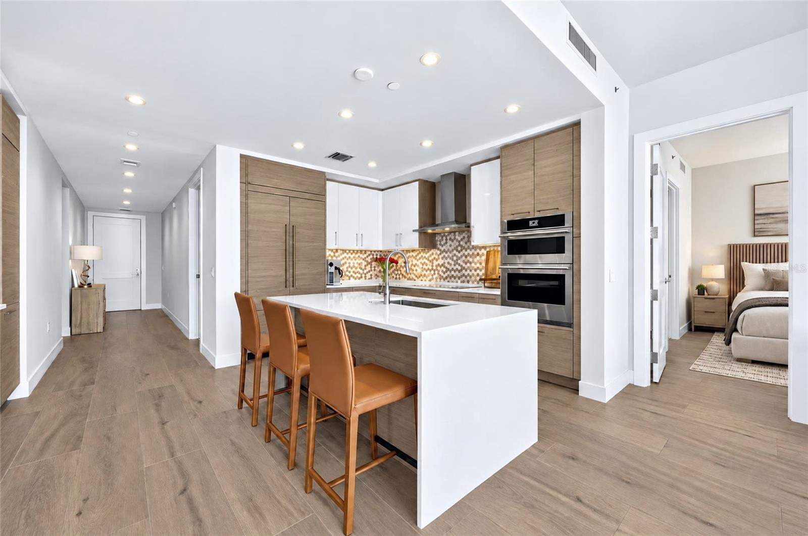Kitchen View from Dining Area - 301 1ST ST S #1004, ST PETERSBURG