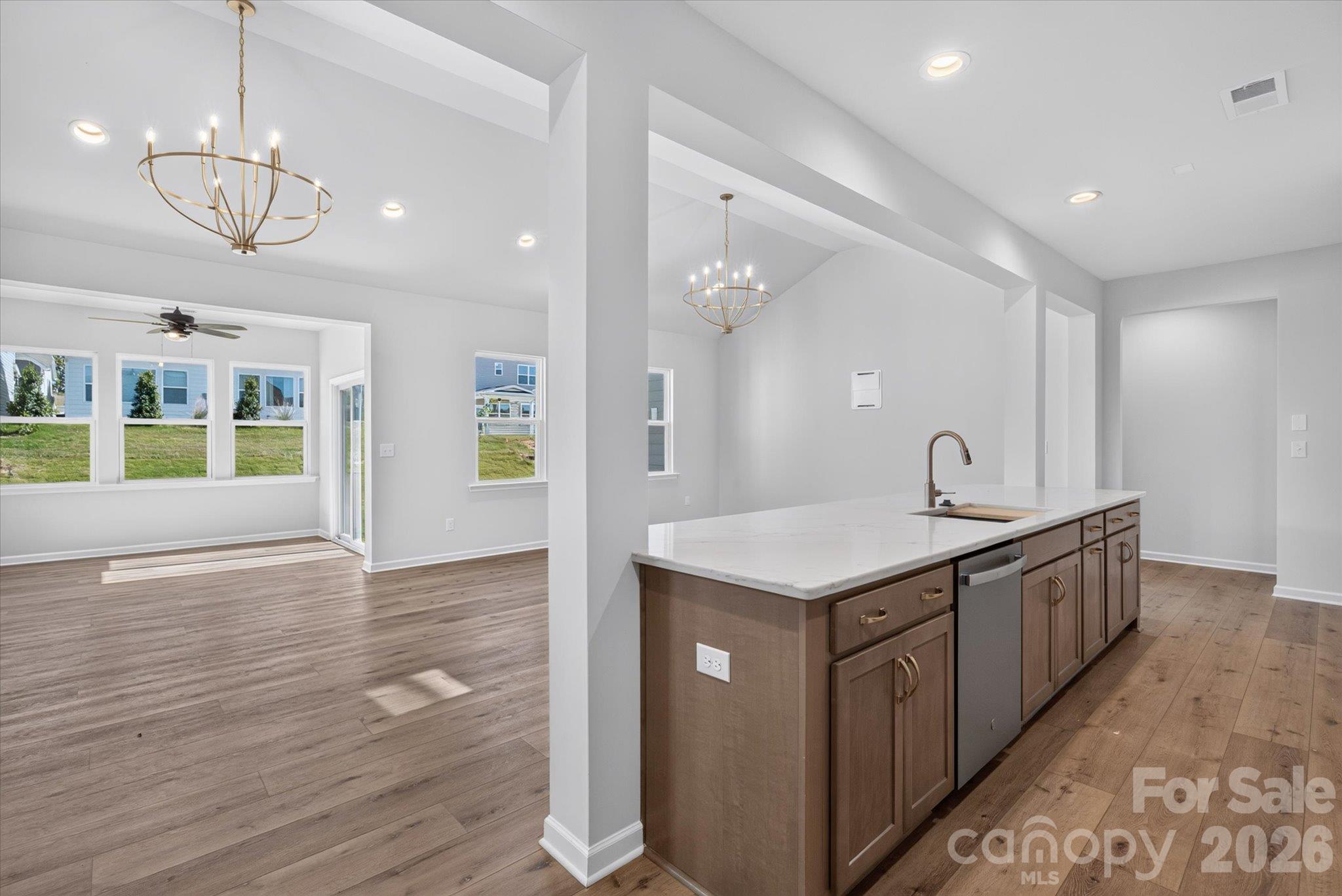 Kitchen/Breakfast/Family Room/Sunroom - 121 Dane Place, Mooresville