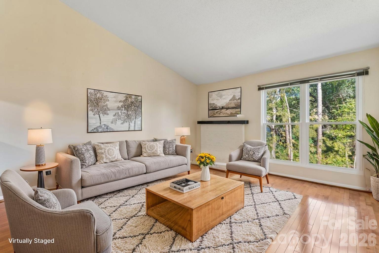 Living Room - 8015 Cedar Glen Drive, Charlotte