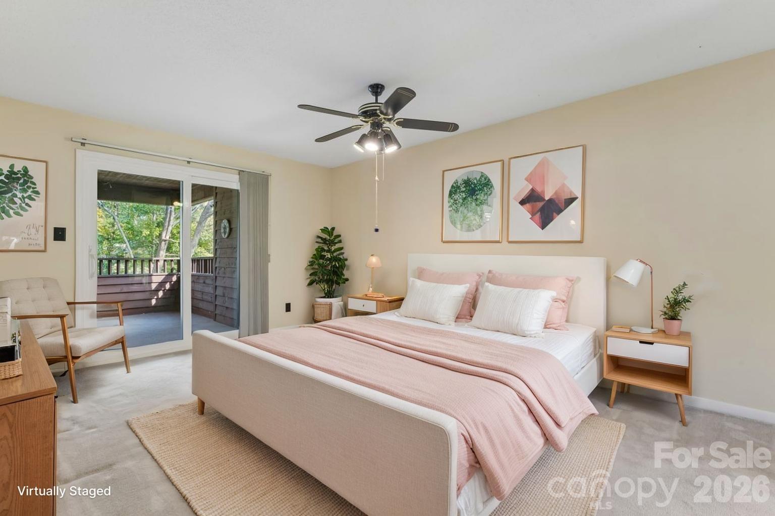 Primary Bedroom - 8015 Cedar Glen Drive, Charlotte