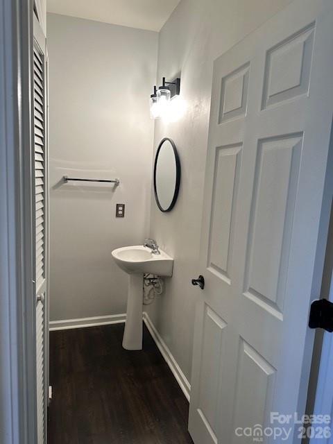Main-level half bath - 2343 Crosscut Drive, Charlotte