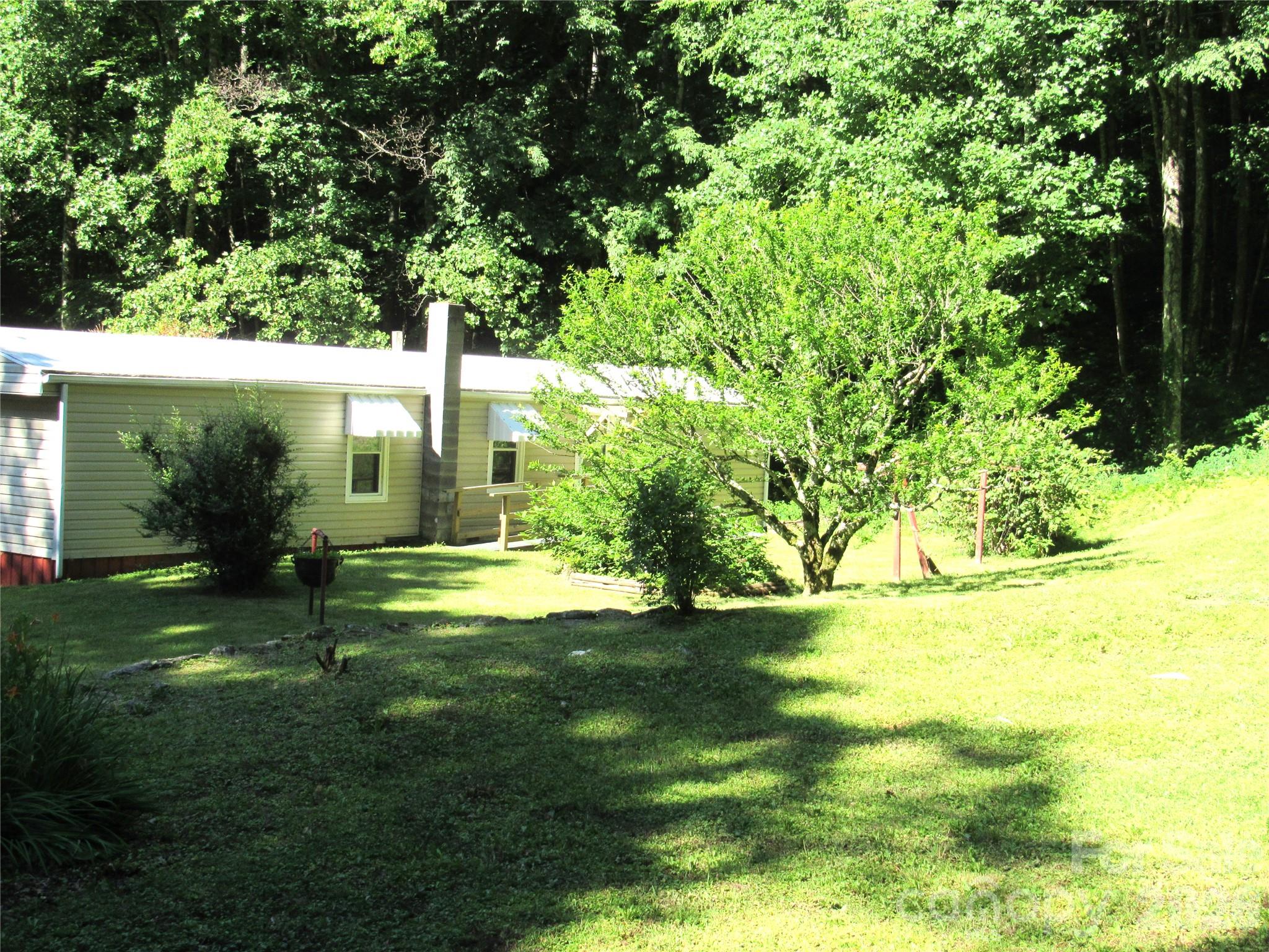 Back Yard - 664 Woodfin Road, Sylva