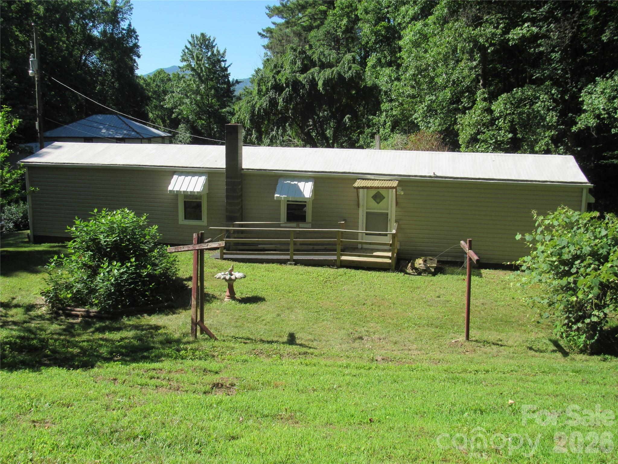 Back Yard - 664 Woodfin Road, Sylva
