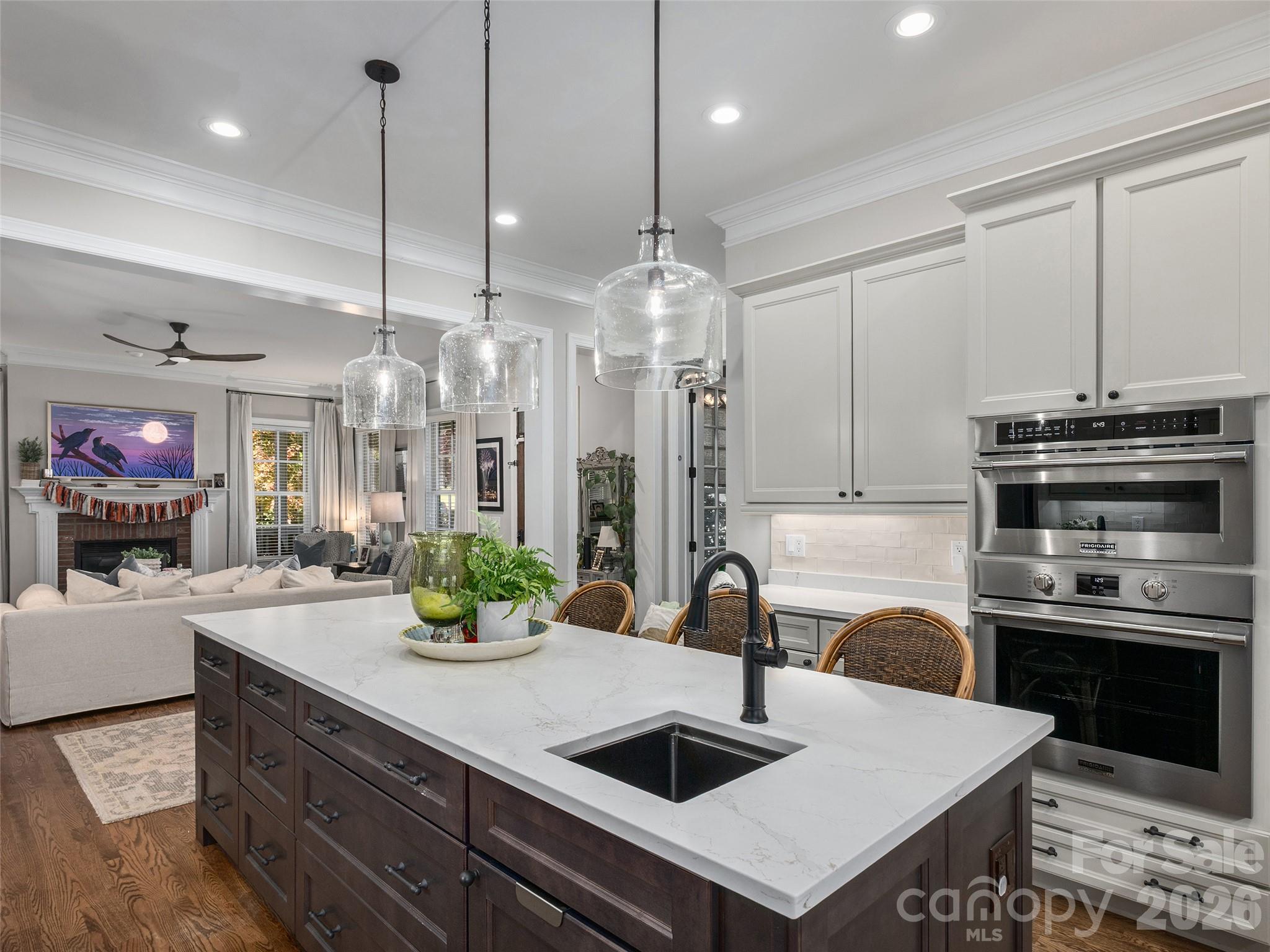 Kitchen with updated Appliances - 133 Lakeway Drive, Mills River