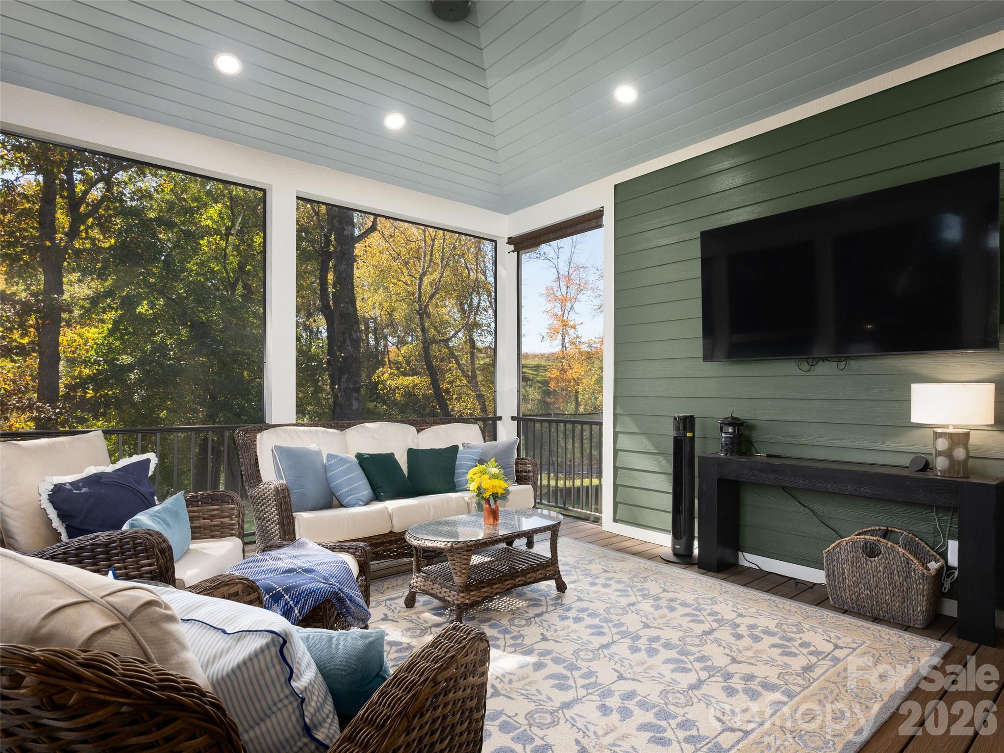 Screened in Back Porch - 133 Lakeway Drive, Mills River