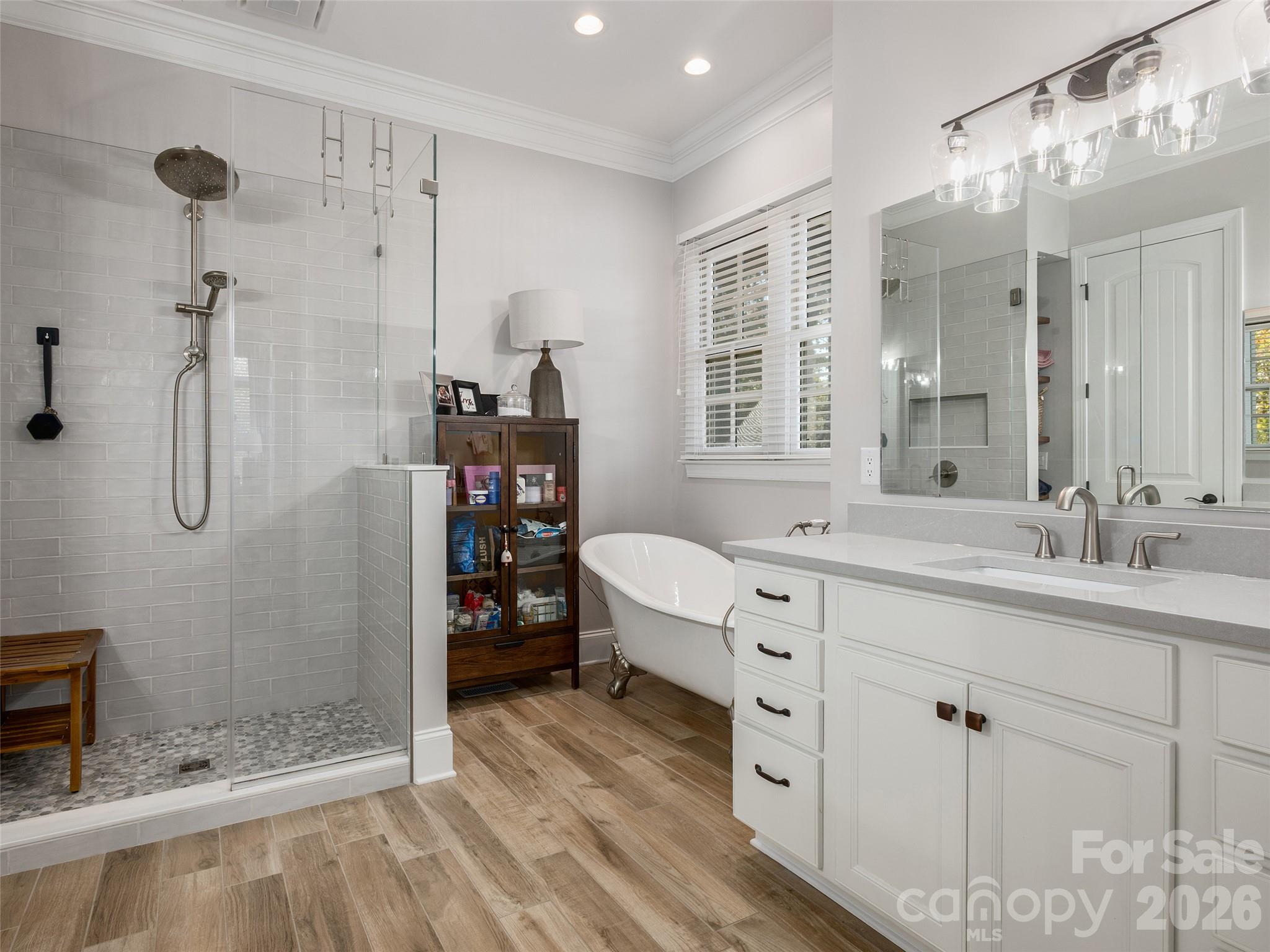 Primary Bathroom - 133 Lakeway Drive, Mills River