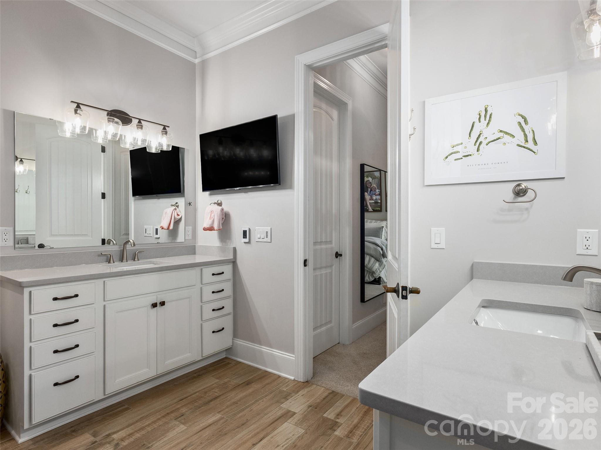 Primary Bathroom - 133 Lakeway Drive, Mills River