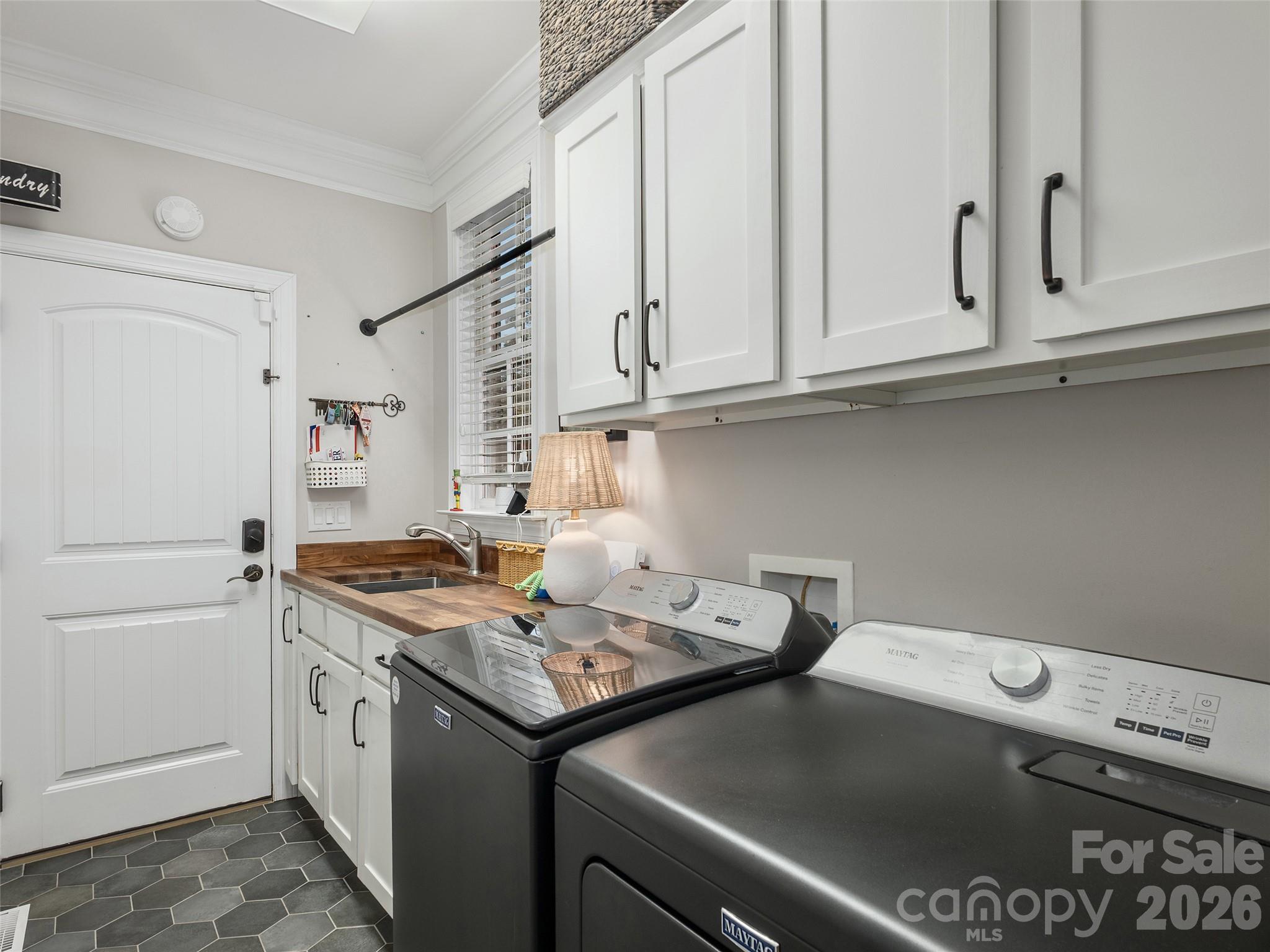 Laundry Room that leads to the garage - 133 Lakeway Drive, Mills River