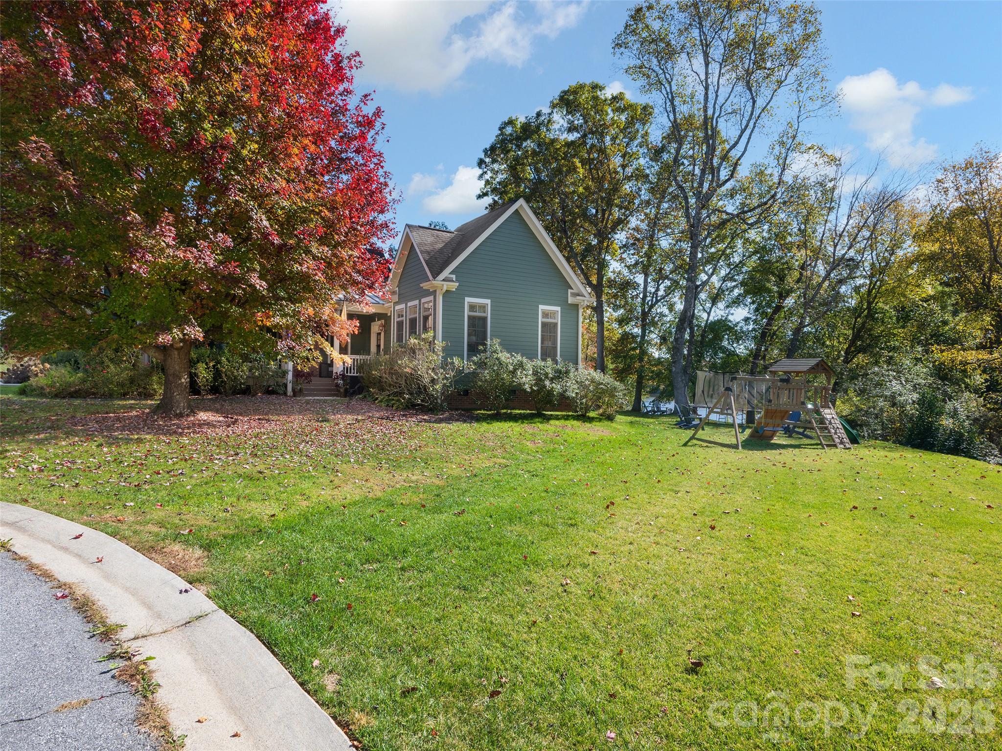 Leveled Yard - 133 Lakeway Drive, Mills River