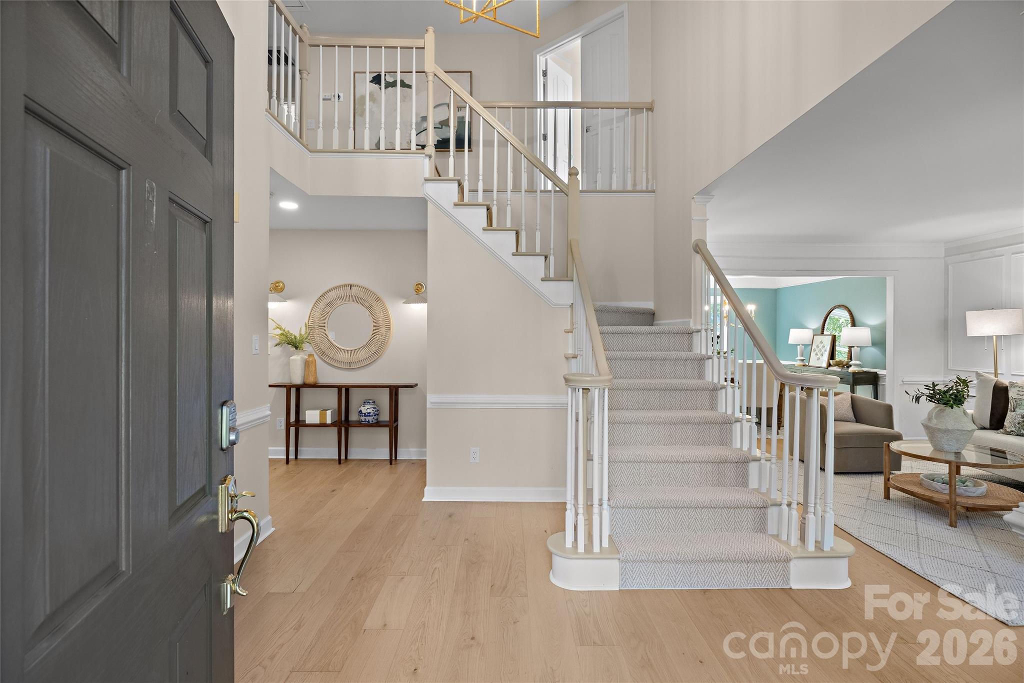 Grand Foyer Entrance - 6311 Hawkwood Lane, Charlotte