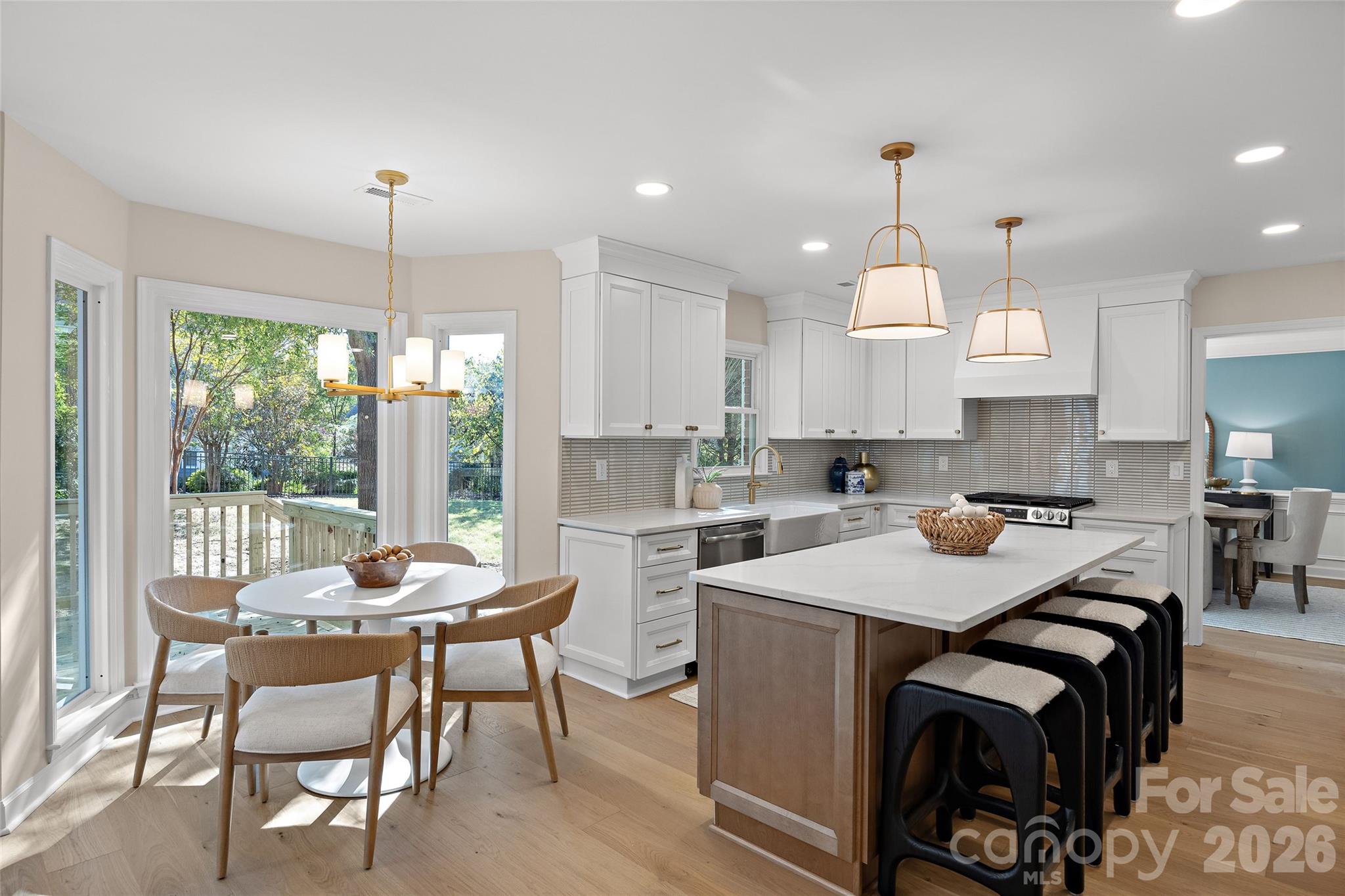Custom Cabinetry & Designer Lighting - 6311 Hawkwood Lane, Charlotte