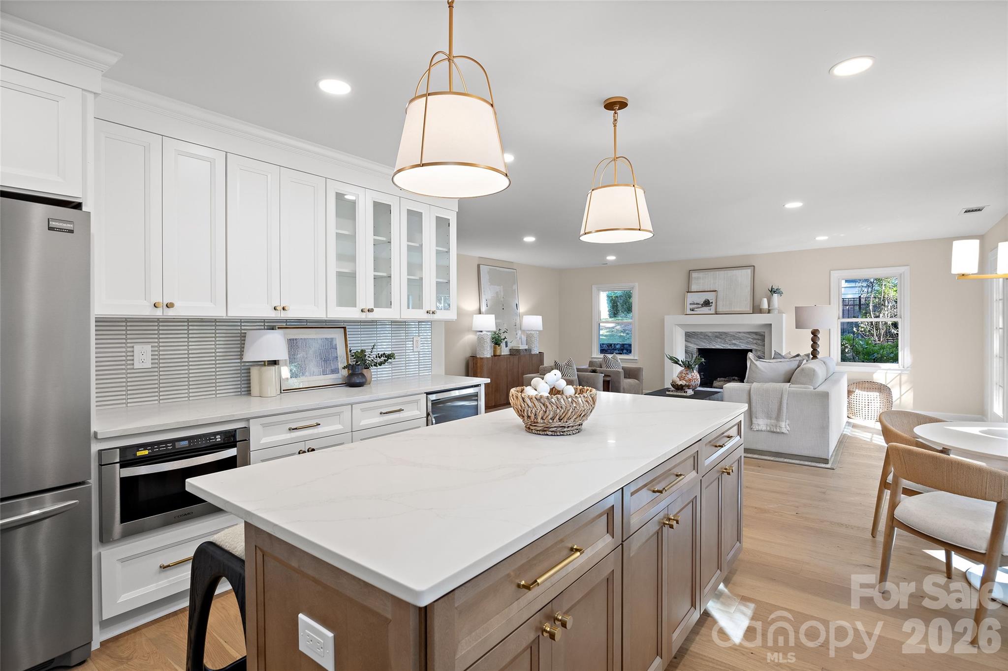 Built In Microwave Drawer - 6311 Hawkwood Lane, Charlotte