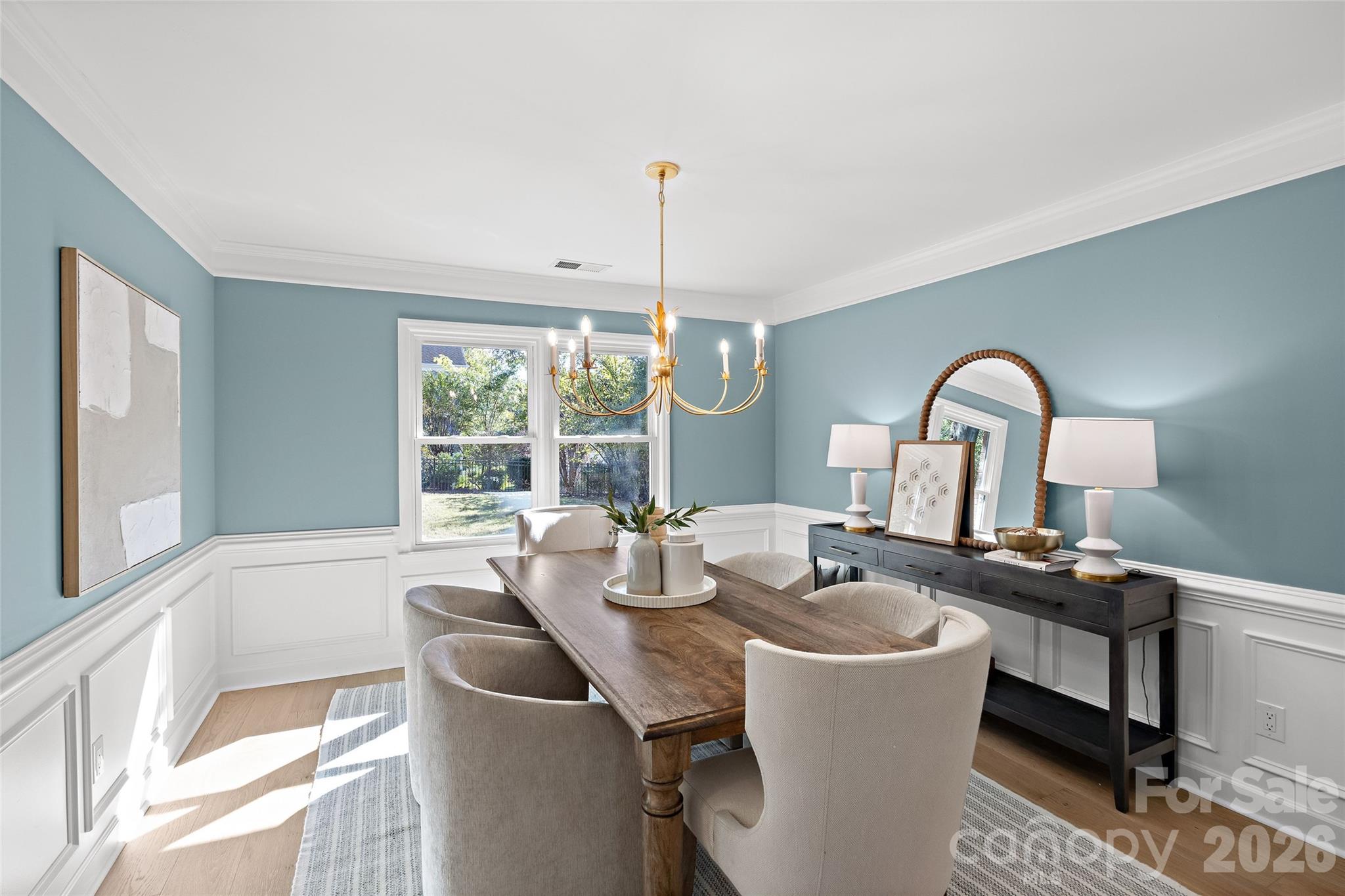 Dining Room Off Kitchen - 6311 Hawkwood Lane, Charlotte