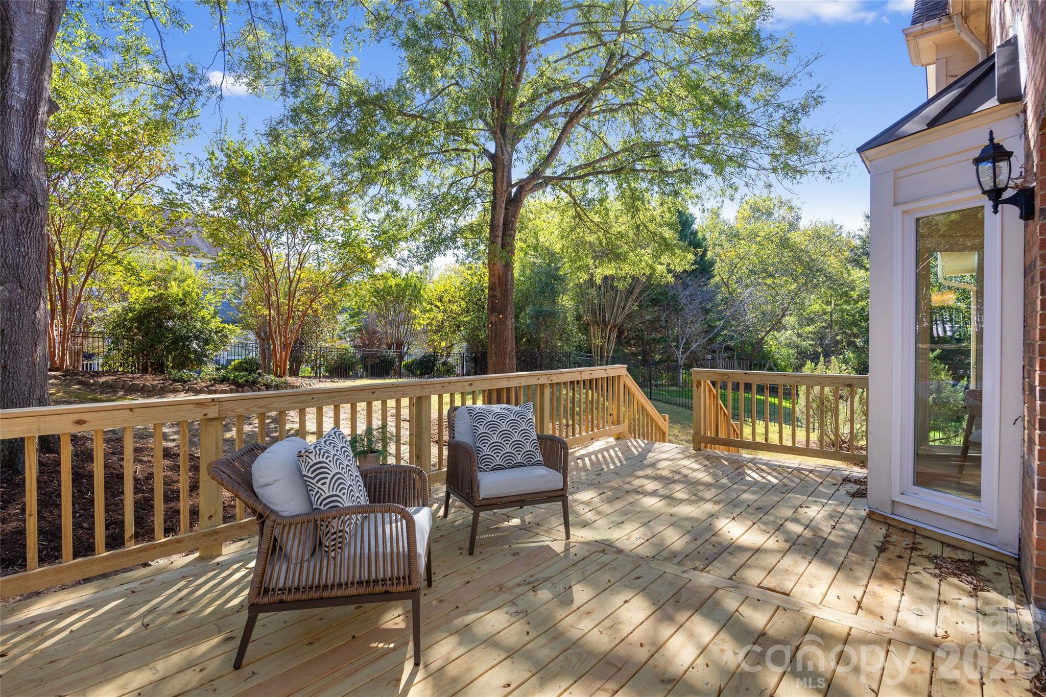 Brand New Back Deck - 6311 Hawkwood Lane, Charlotte