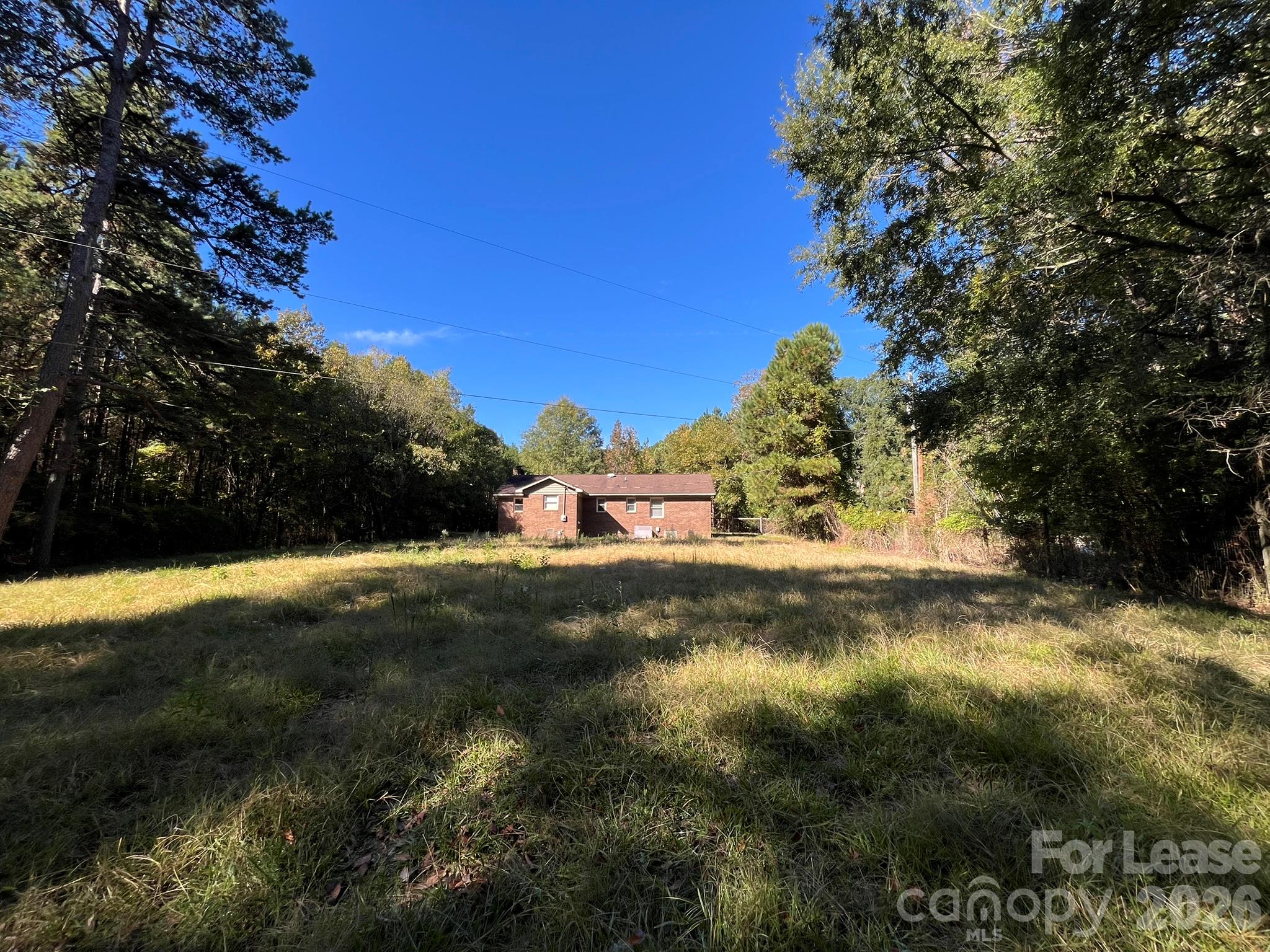 Large Back Yard - 3008 Fincher Road, Matthews