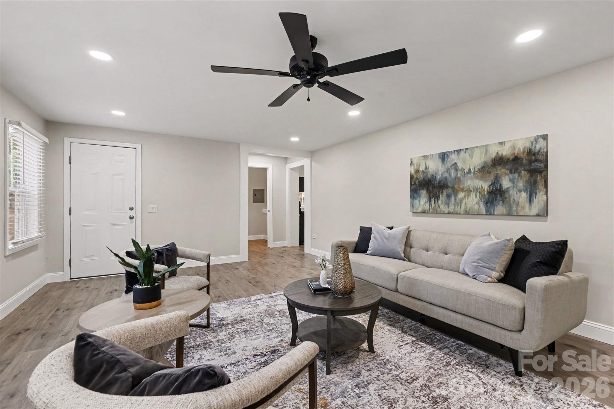 Spacious family room - so many possibilities! - 1801 Dallas Avenue, Charlotte