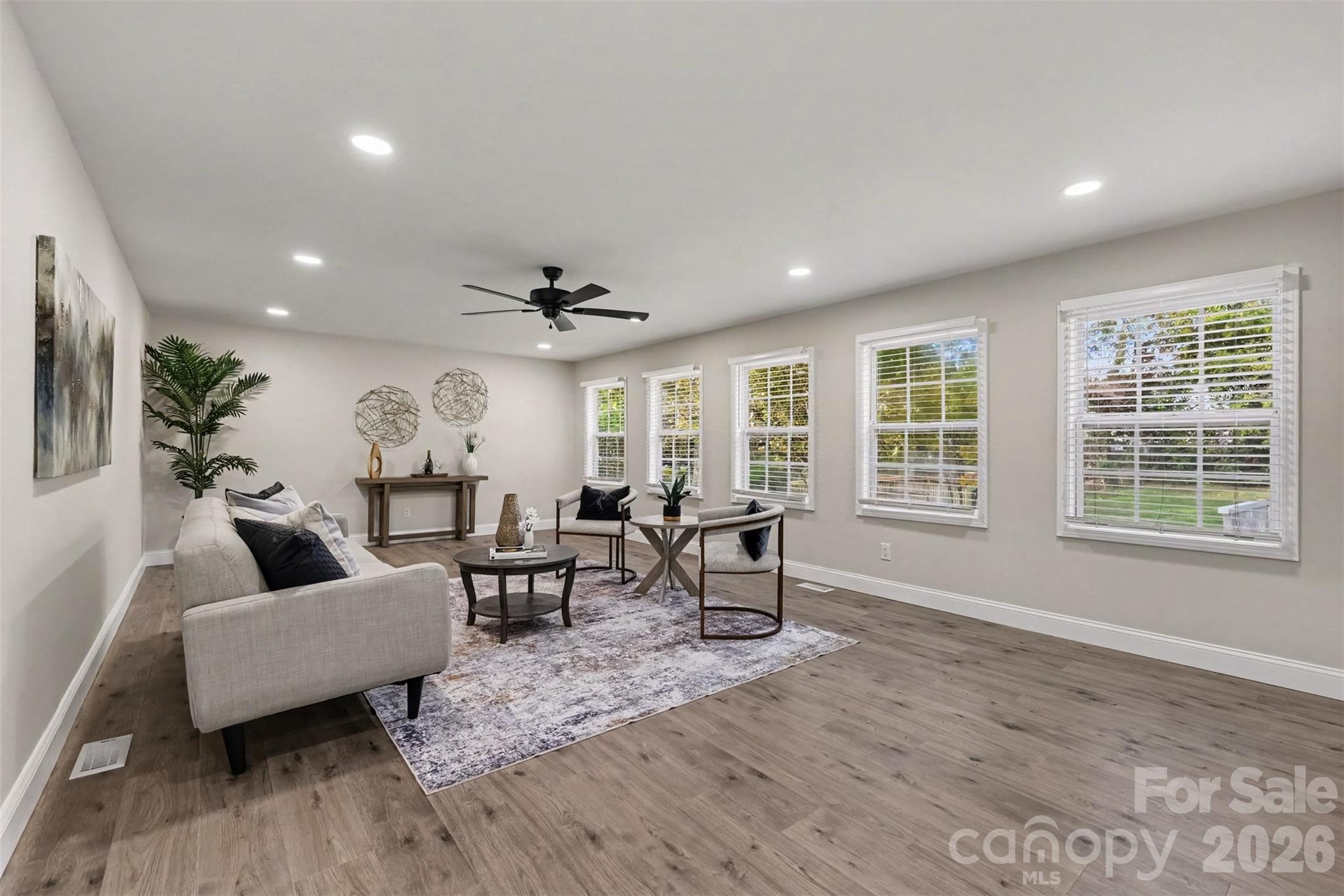 Spacious family room - so many possibilities! - 1801 Dallas Avenue, Charlotte
