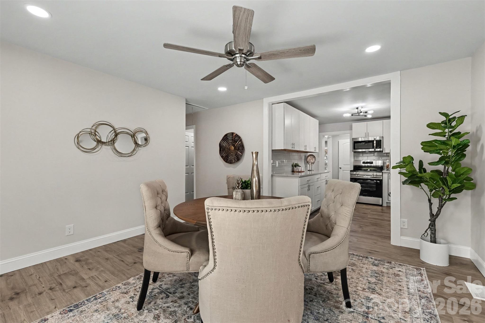 Dining room/flex room - 1801 Dallas Avenue, Charlotte