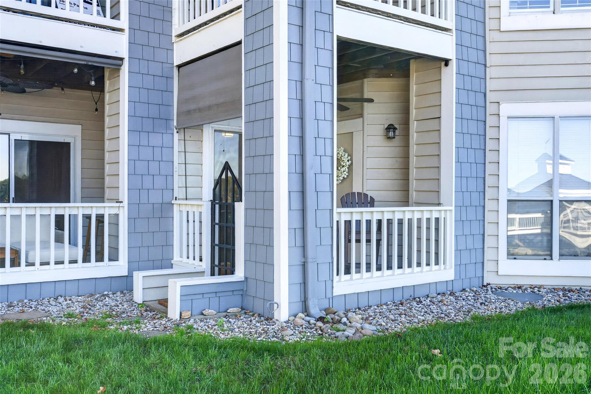Back patio with convenient GROUND-FLOOR access, just steps from beautiful Lake Norman! - 928 Southwest Drive, Davidson
