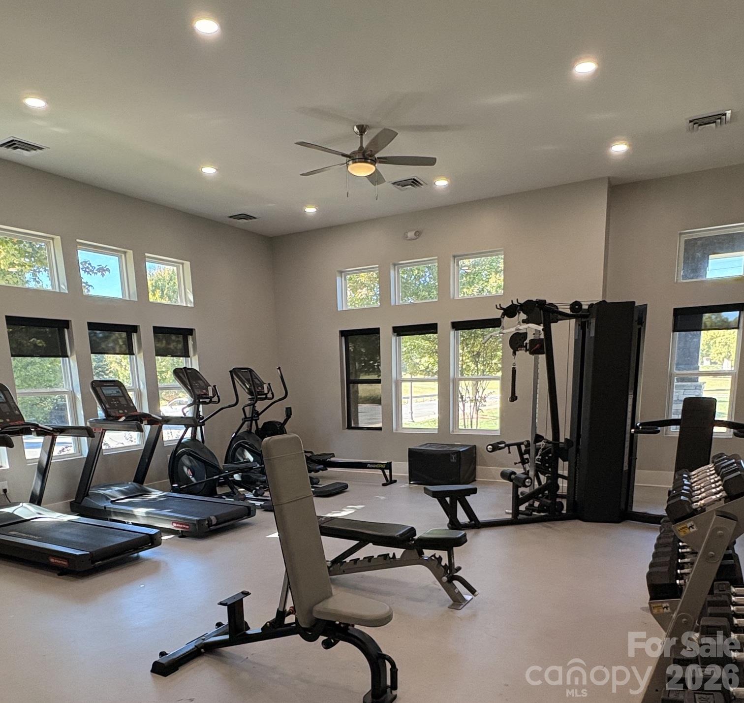 Fitness Center - 8131 Merryvale Lane, Charlotte