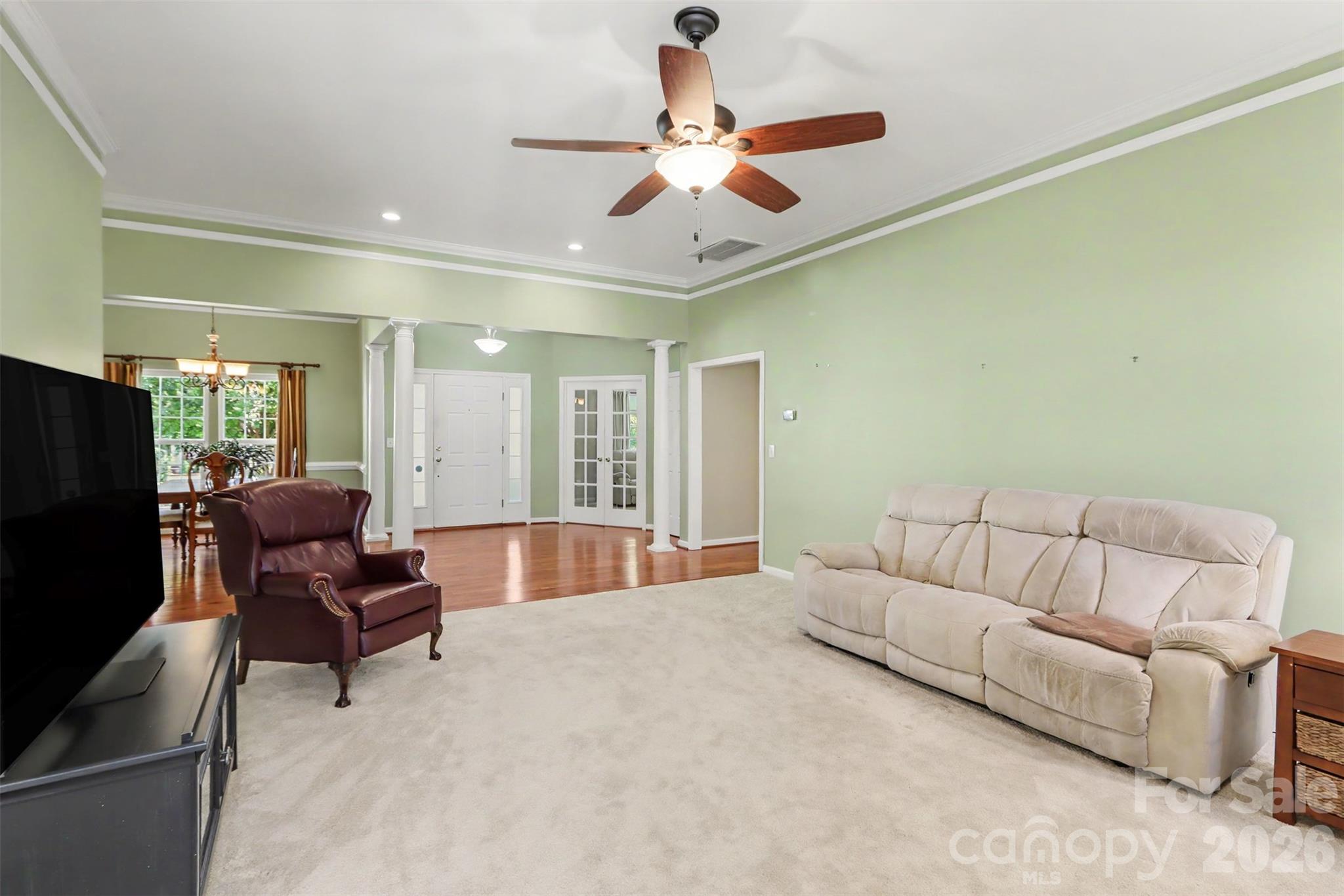 living room - 6308 Creek Breeze Road, Charlotte