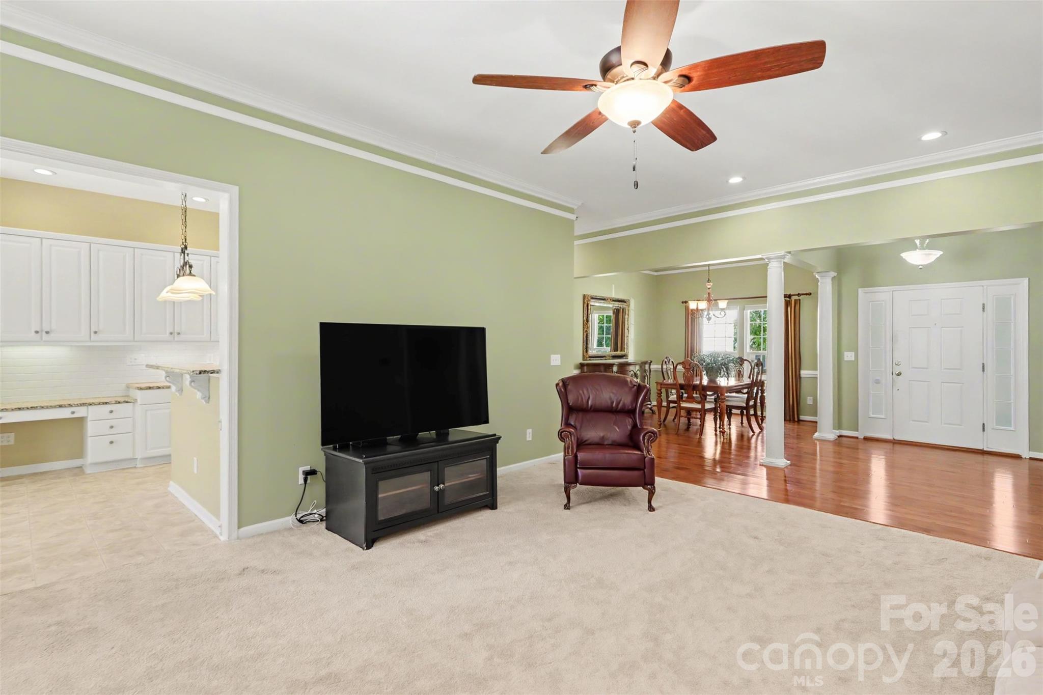 living room - 6308 Creek Breeze Road, Charlotte