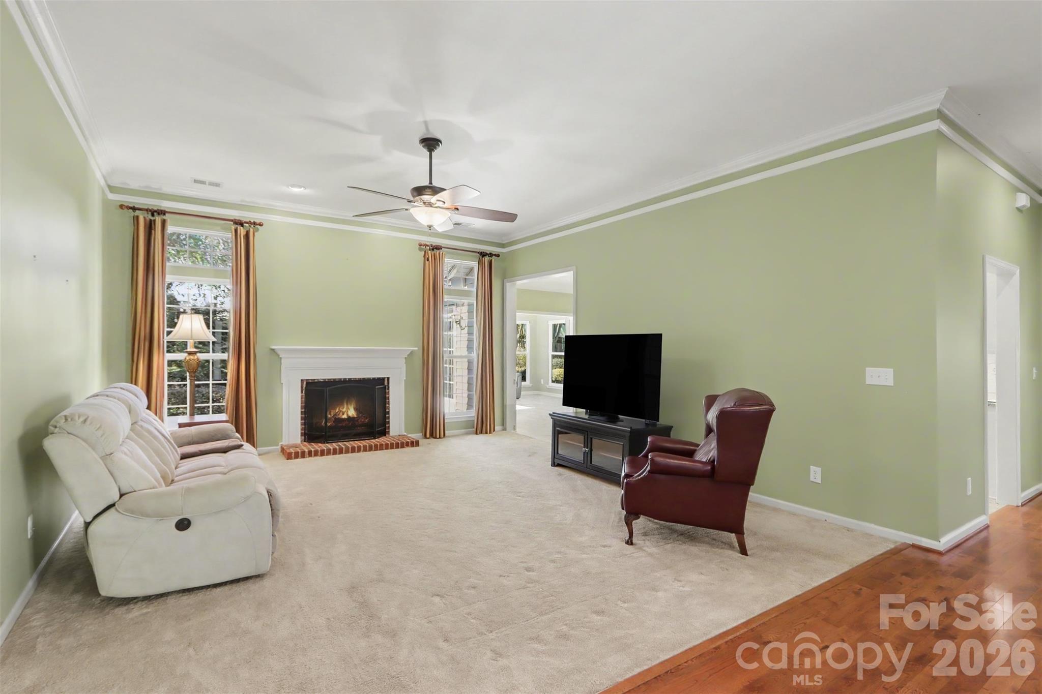 living room - 6308 Creek Breeze Road, Charlotte