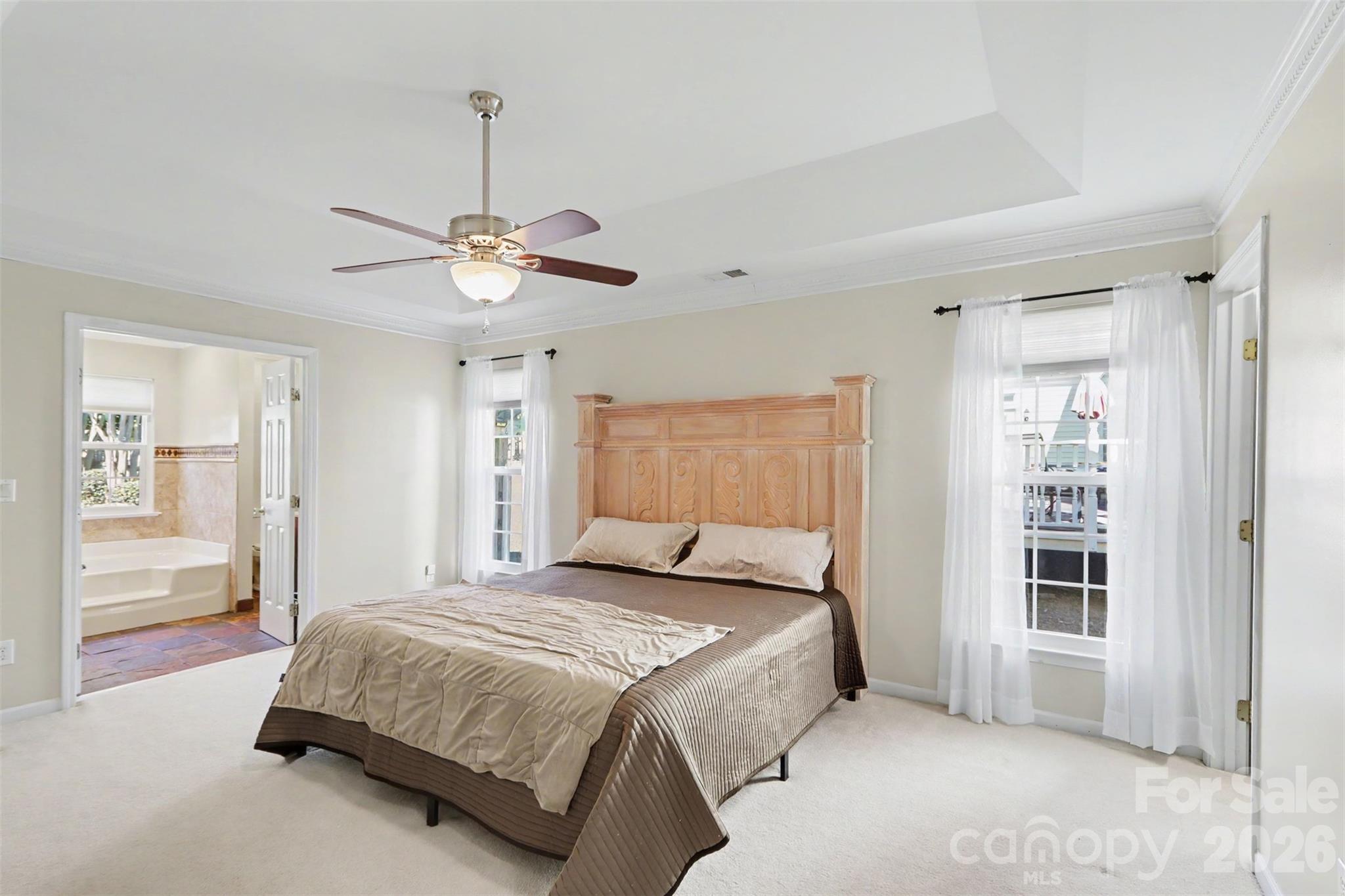primary bedroom - 6308 Creek Breeze Road, Charlotte