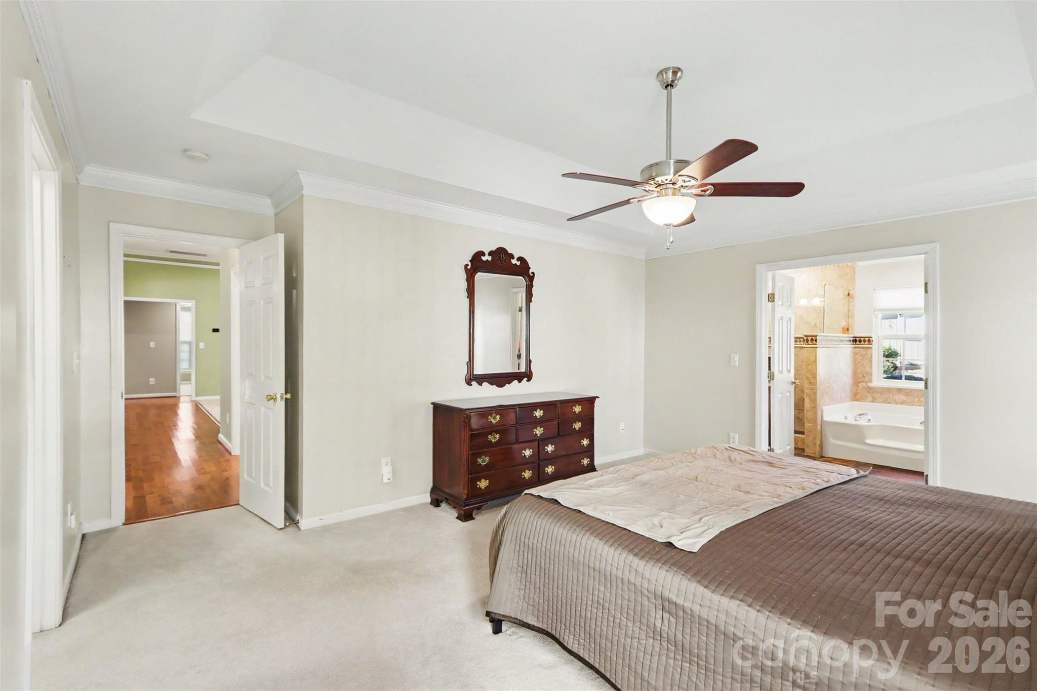 primary bedroom - 6308 Creek Breeze Road, Charlotte