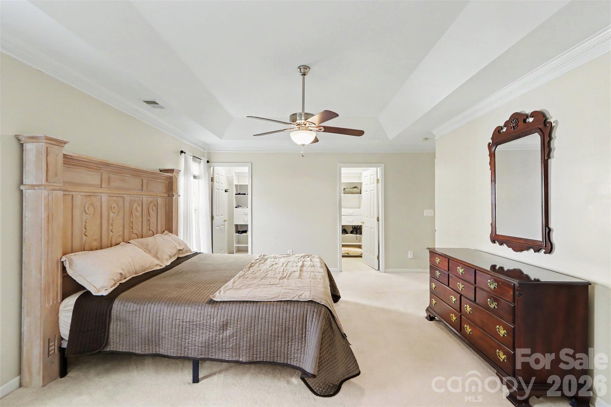 primary bedroom - 6308 Creek Breeze Road, Charlotte