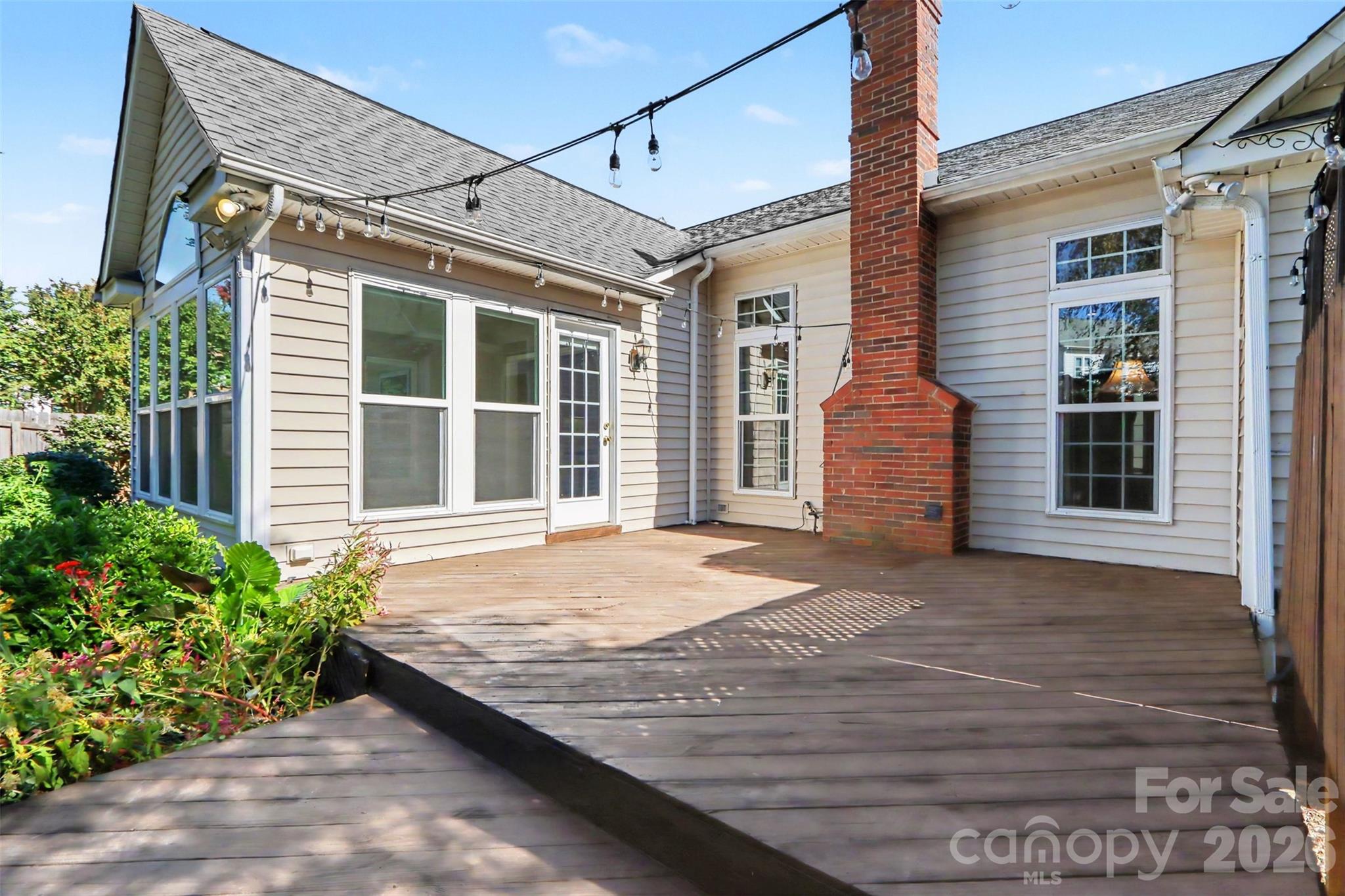 back deck - 6308 Creek Breeze Road, Charlotte